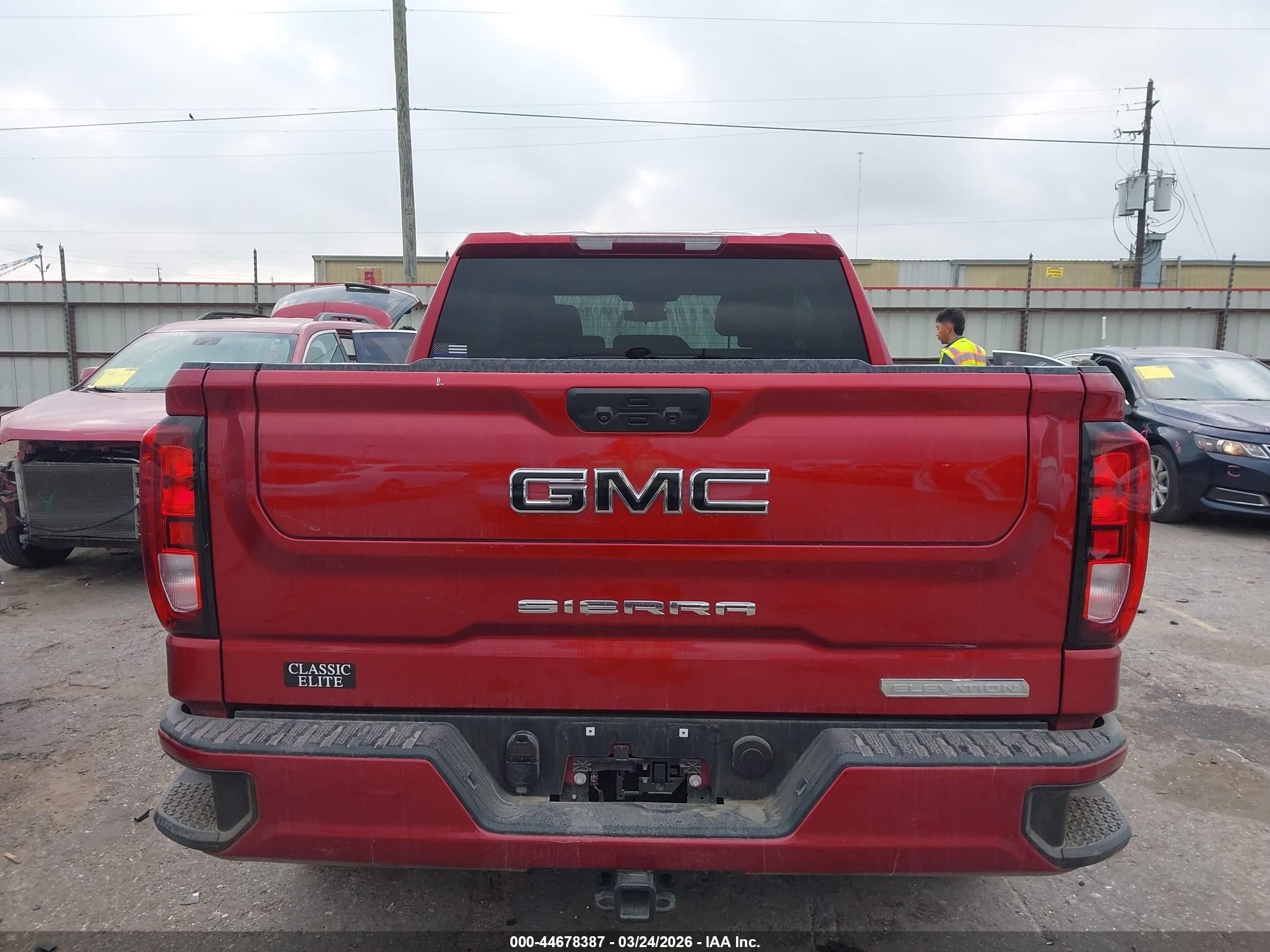 2024 Gmc Sierra 1500 2wd  Short Box Elevation Red vin: 3GTPHCEK4RG373103