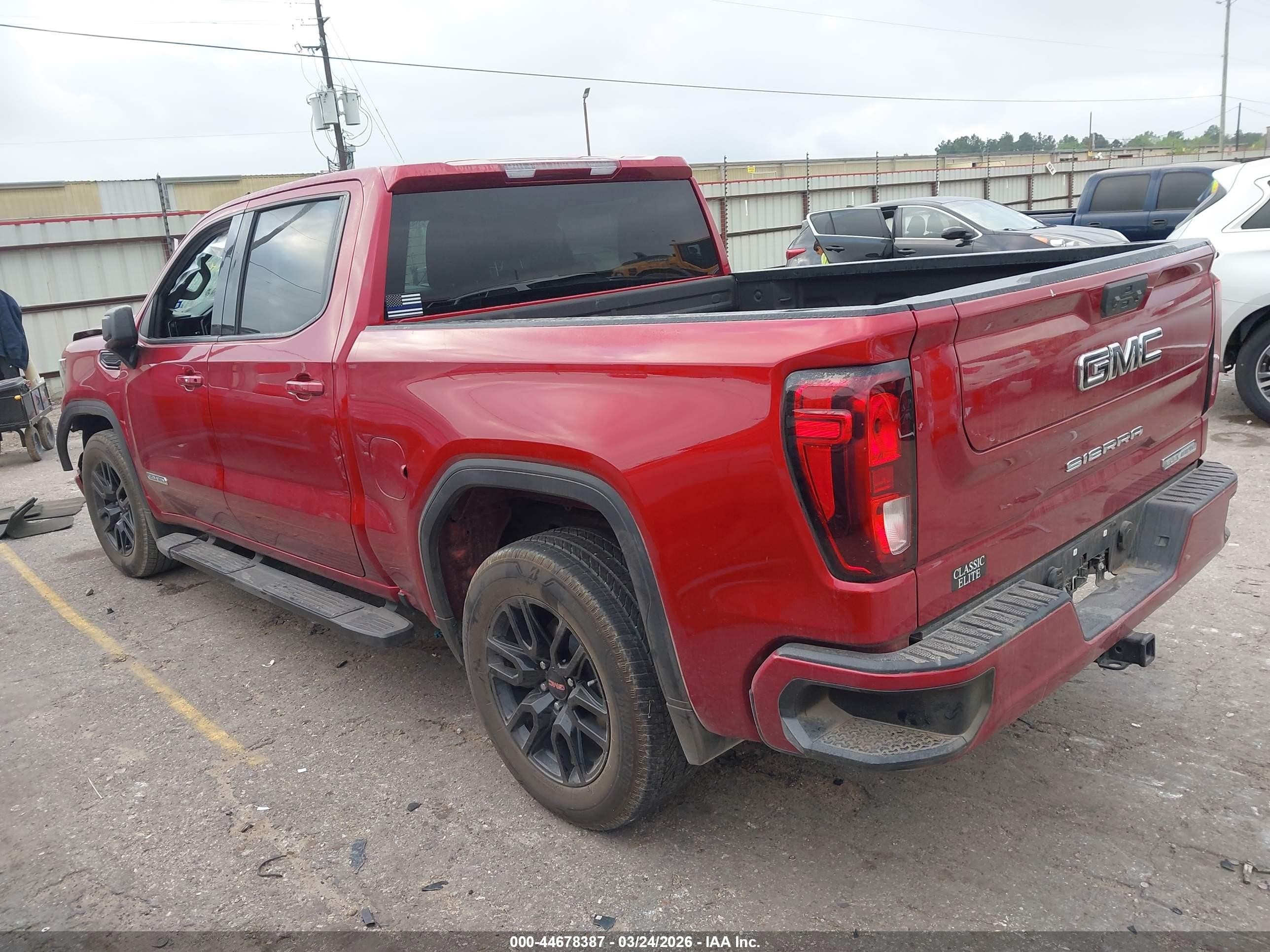 2024 Gmc Sierra 1500 2wd  Short Box Elevation Red vin: 3GTPHCEK4RG373103