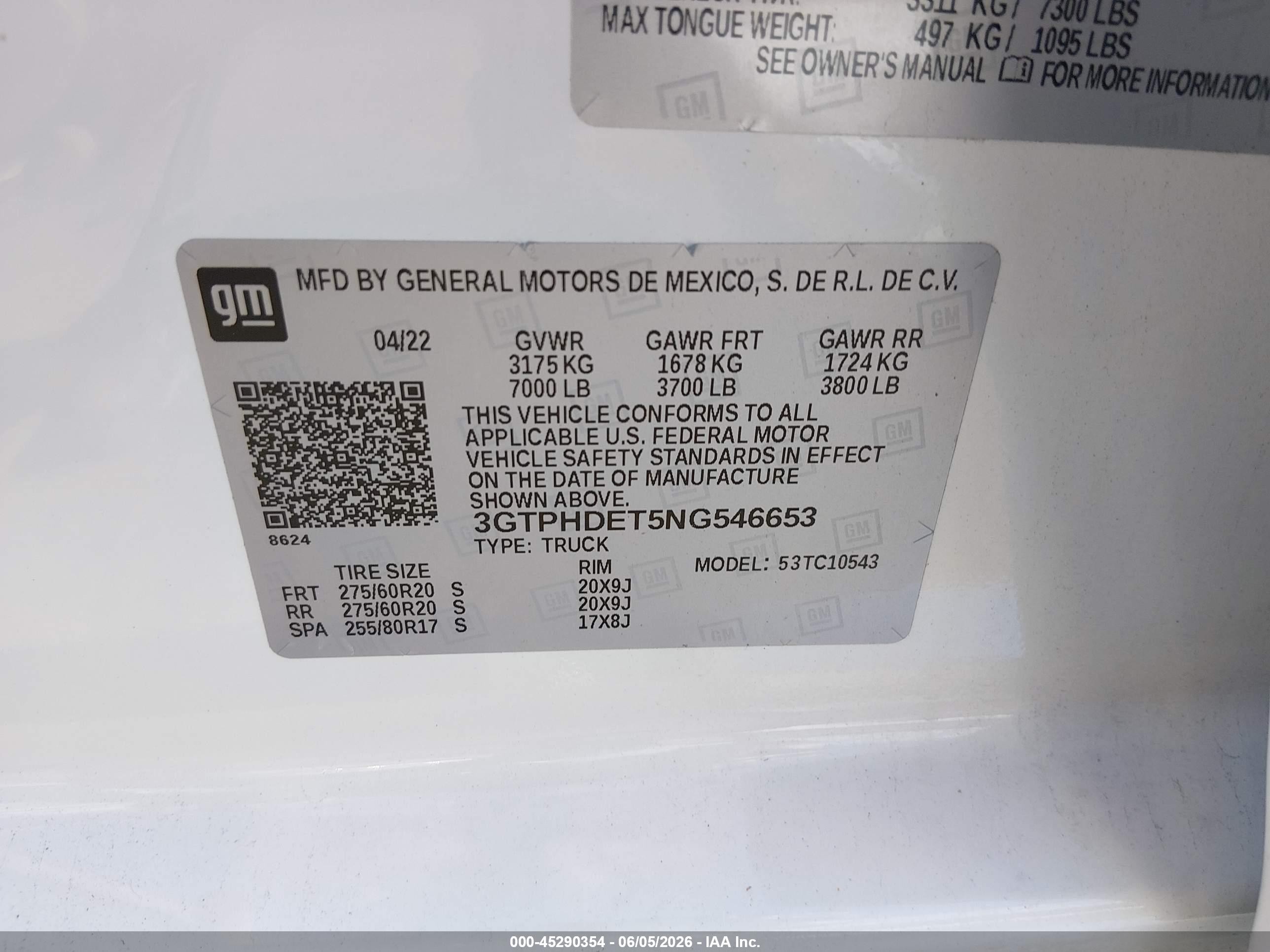 2022 Gmc Sierra 1500 2wd  Short Box Slt Белый vin: 3GTPHDET5NG546653