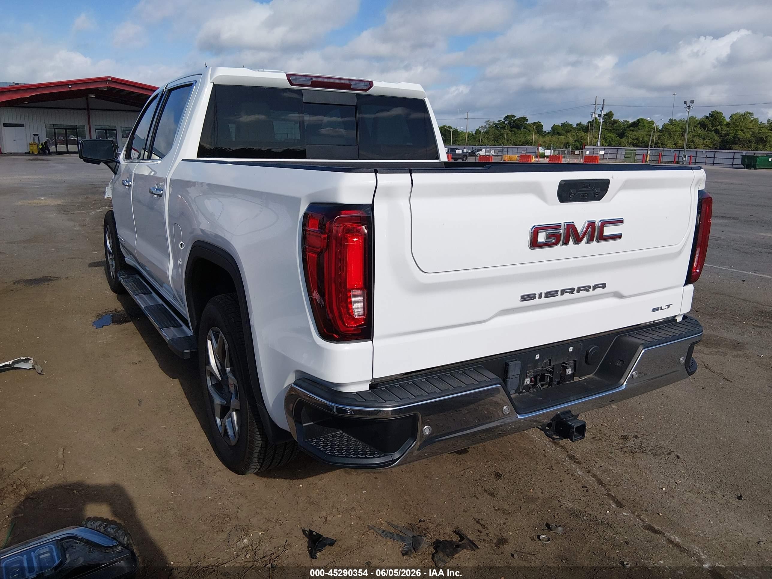 2022 Gmc Sierra 1500 2wd  Short Box Slt Белый vin: 3GTPHDET5NG546653