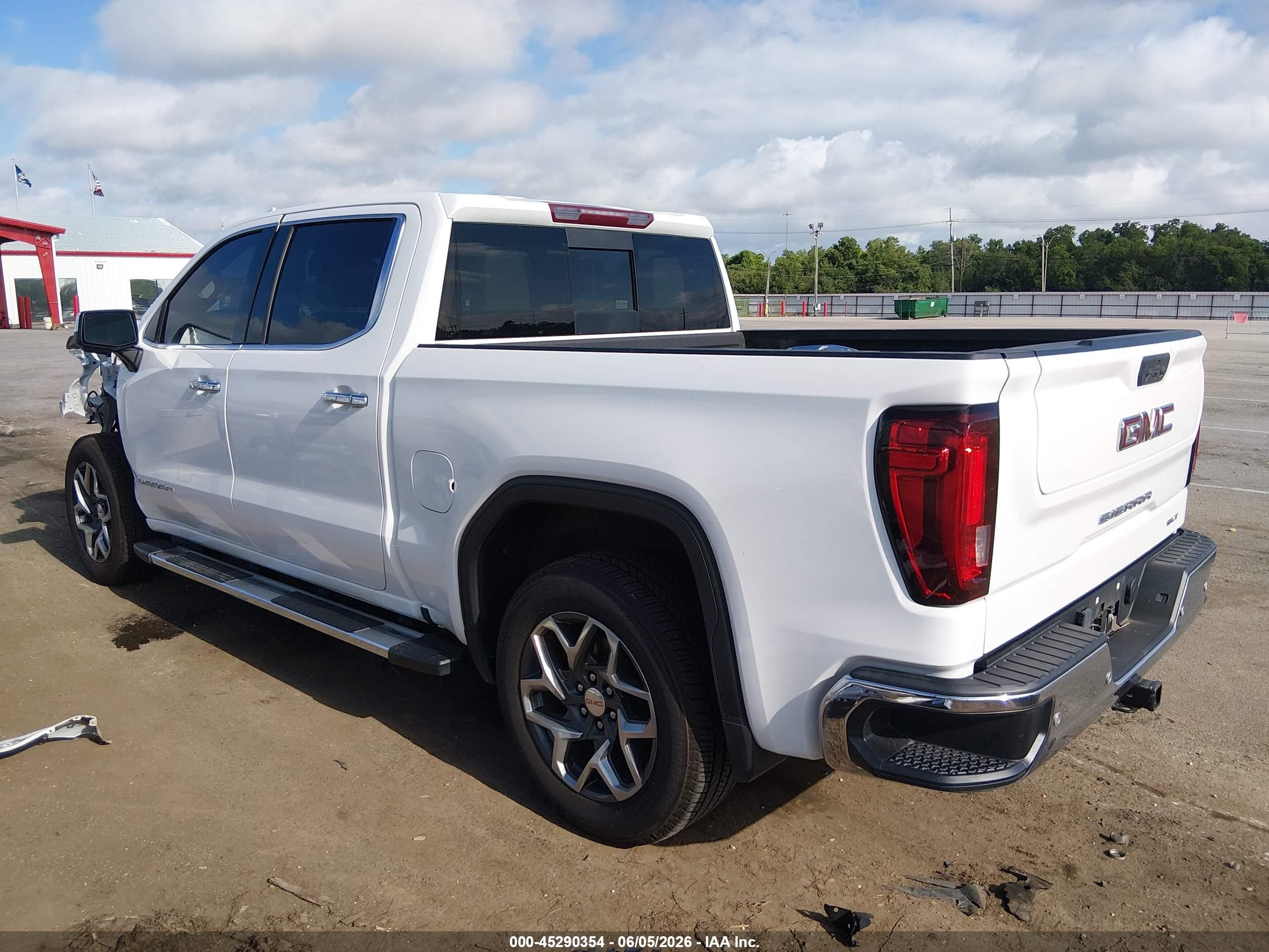 2022 Gmc Sierra 1500 2wd  Short Box Slt Белый vin: 3GTPHDET5NG546653