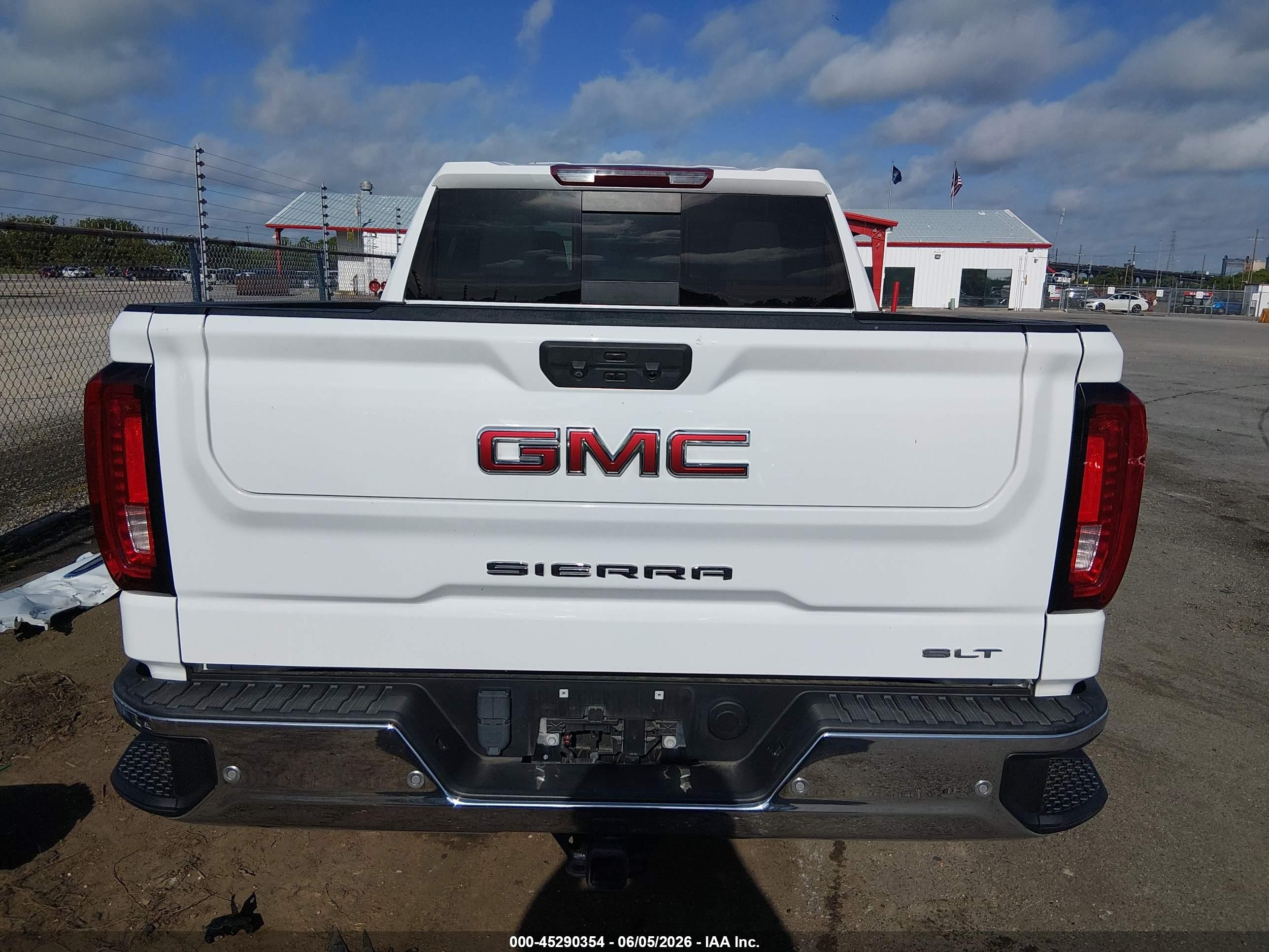 2022 Gmc Sierra 1500 2wd  Short Box Slt Белый vin: 3GTPHDET5NG546653