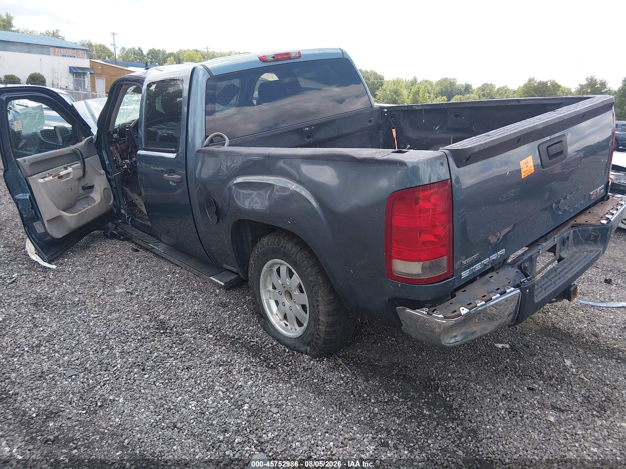 2010 Gmc Sierra 1500 Work Truck Blue vin: 3GTRCTEA1AG128083