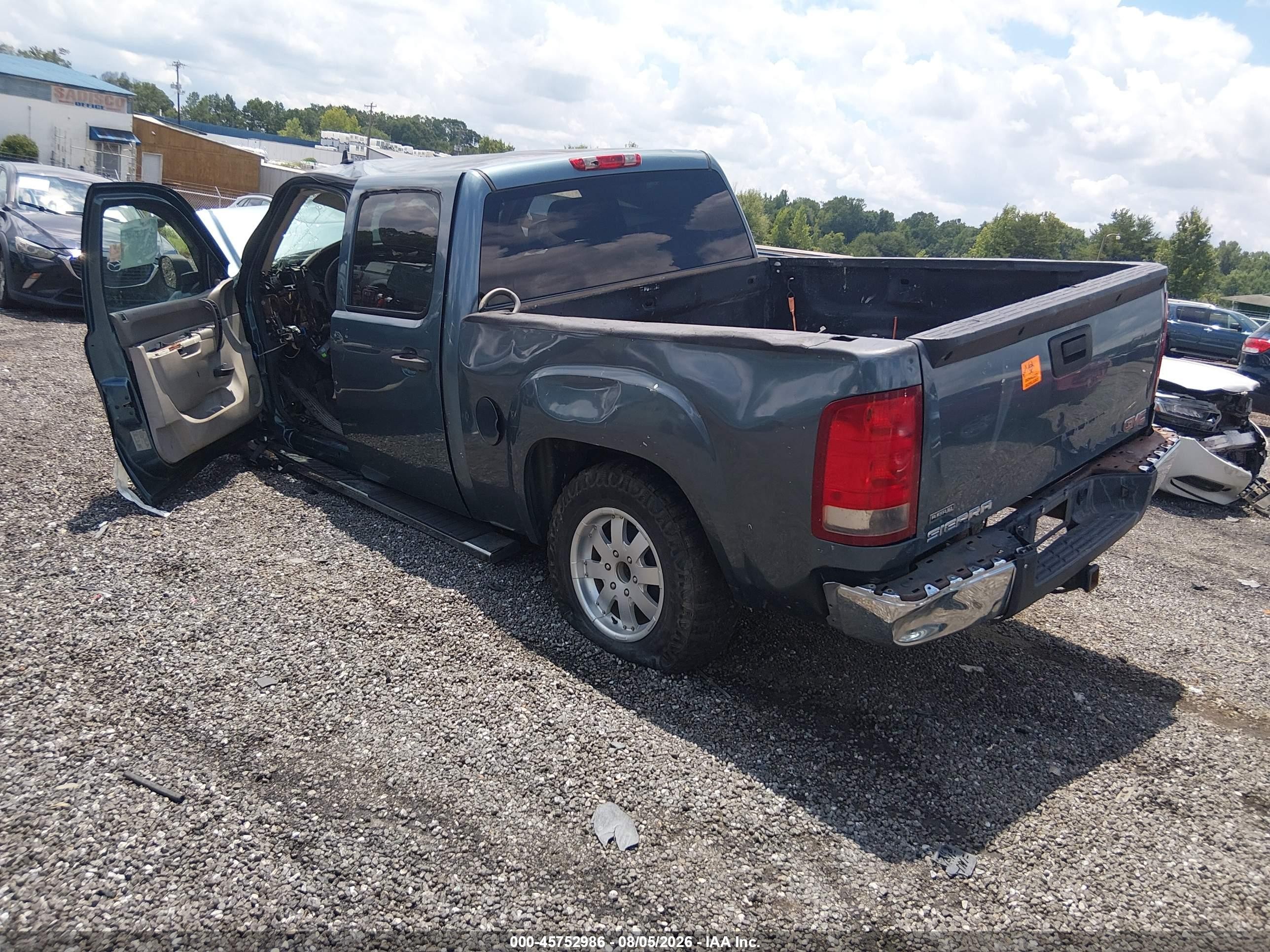 2010 Gmc Sierra 1500 Work Truck Blue vin: 3GTRCTEA1AG128083