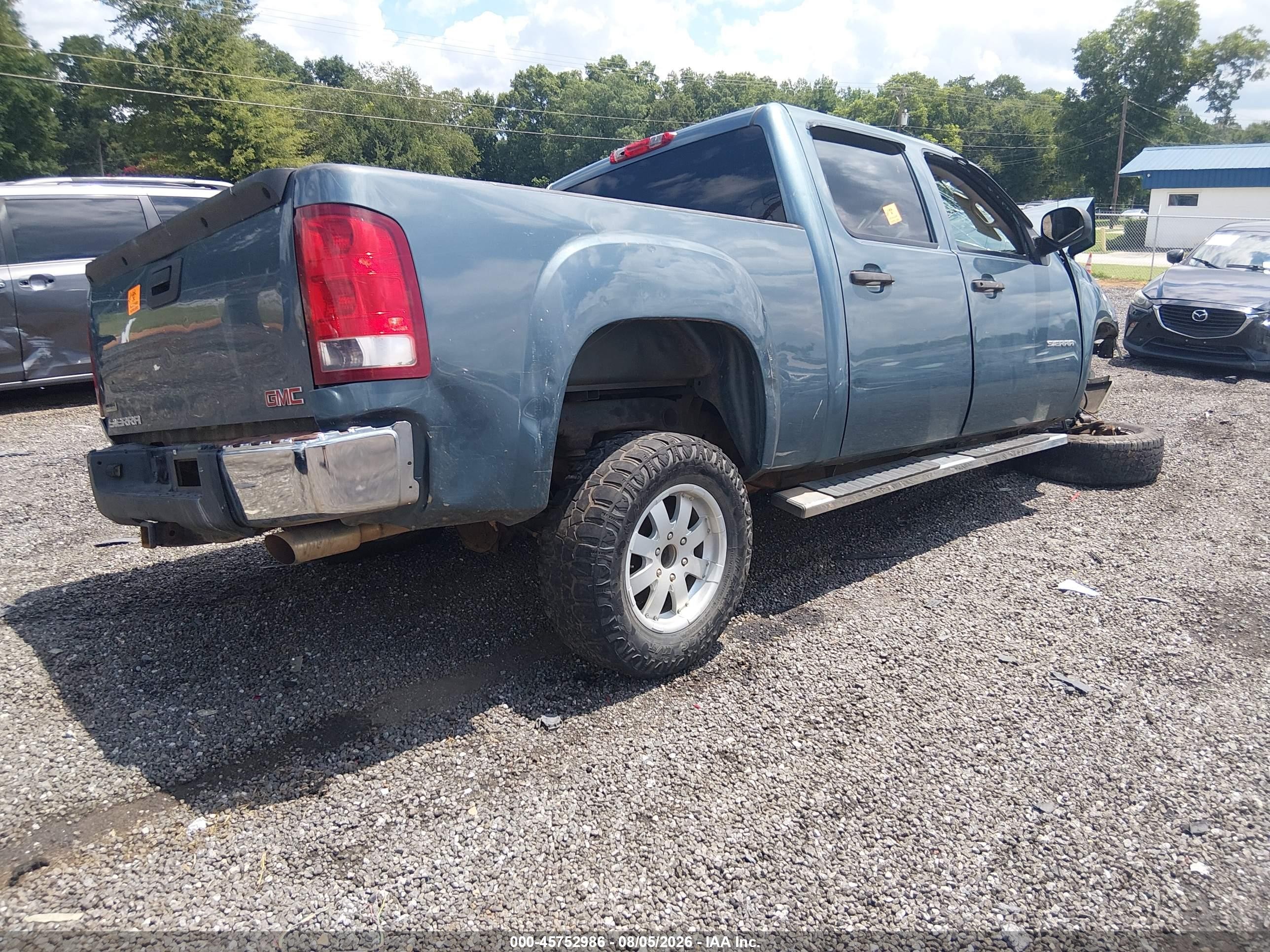 2010 Gmc Sierra 1500 Work Truck Blue vin: 3GTRCTEA1AG128083