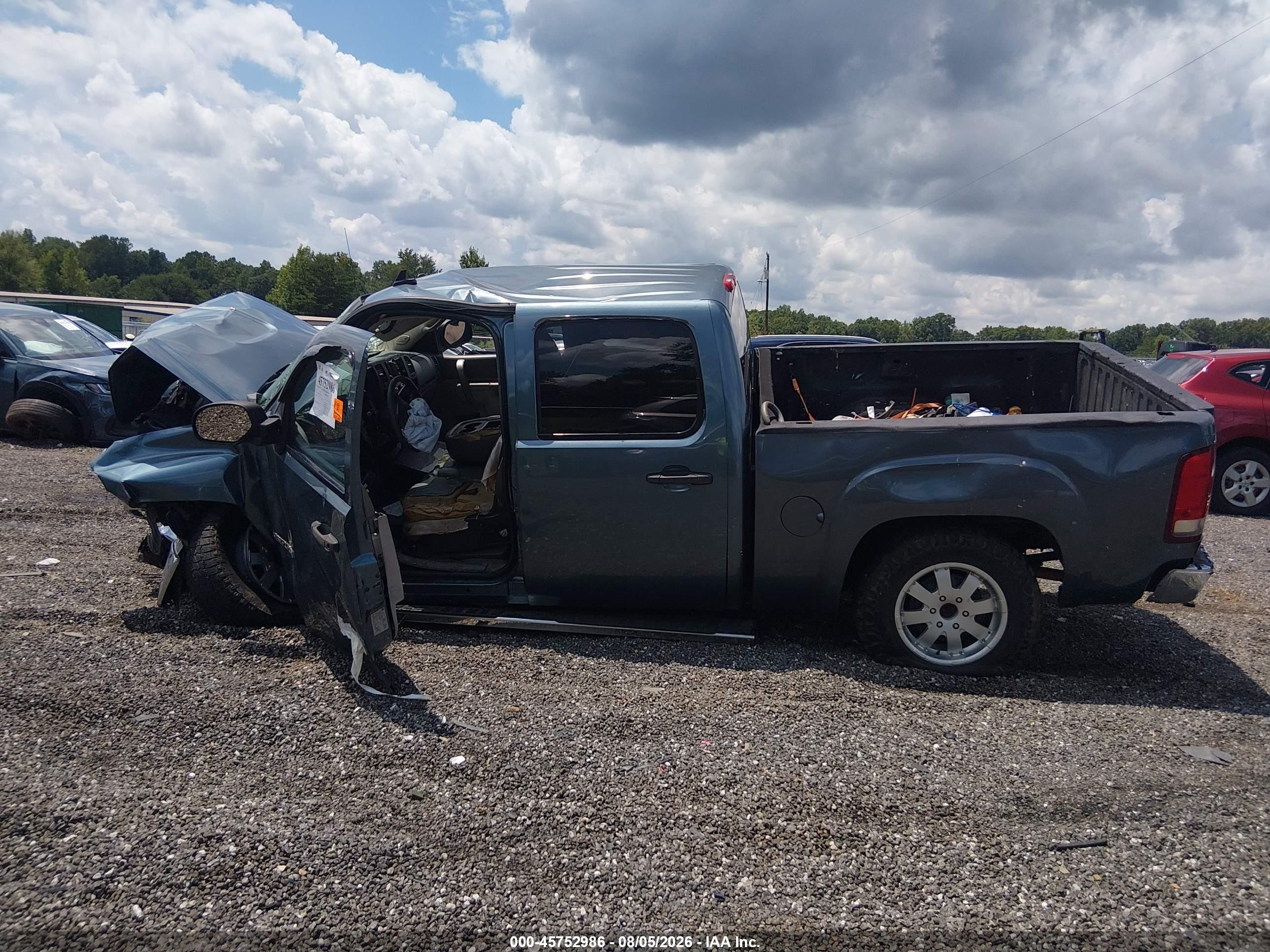 2010 Gmc Sierra 1500 Work Truck Blue vin: 3GTRCTEA1AG128083
