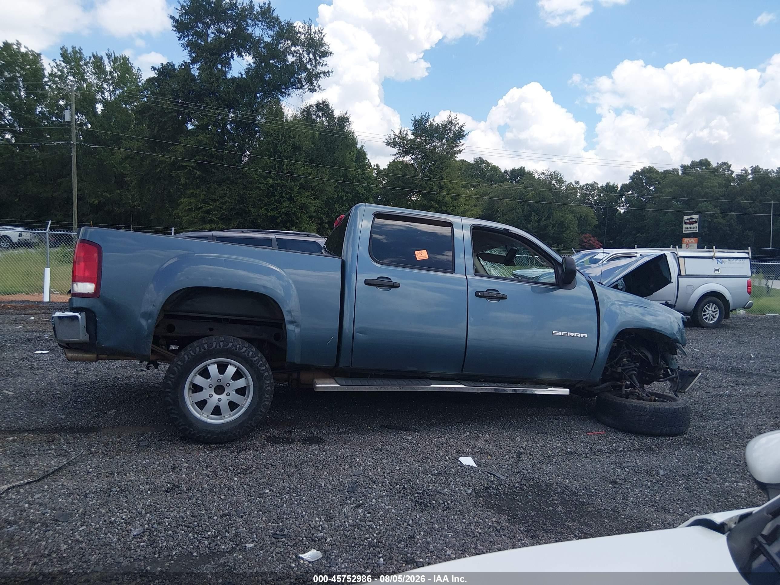 2010 Gmc Sierra 1500 Work Truck Blue vin: 3GTRCTEA1AG128083