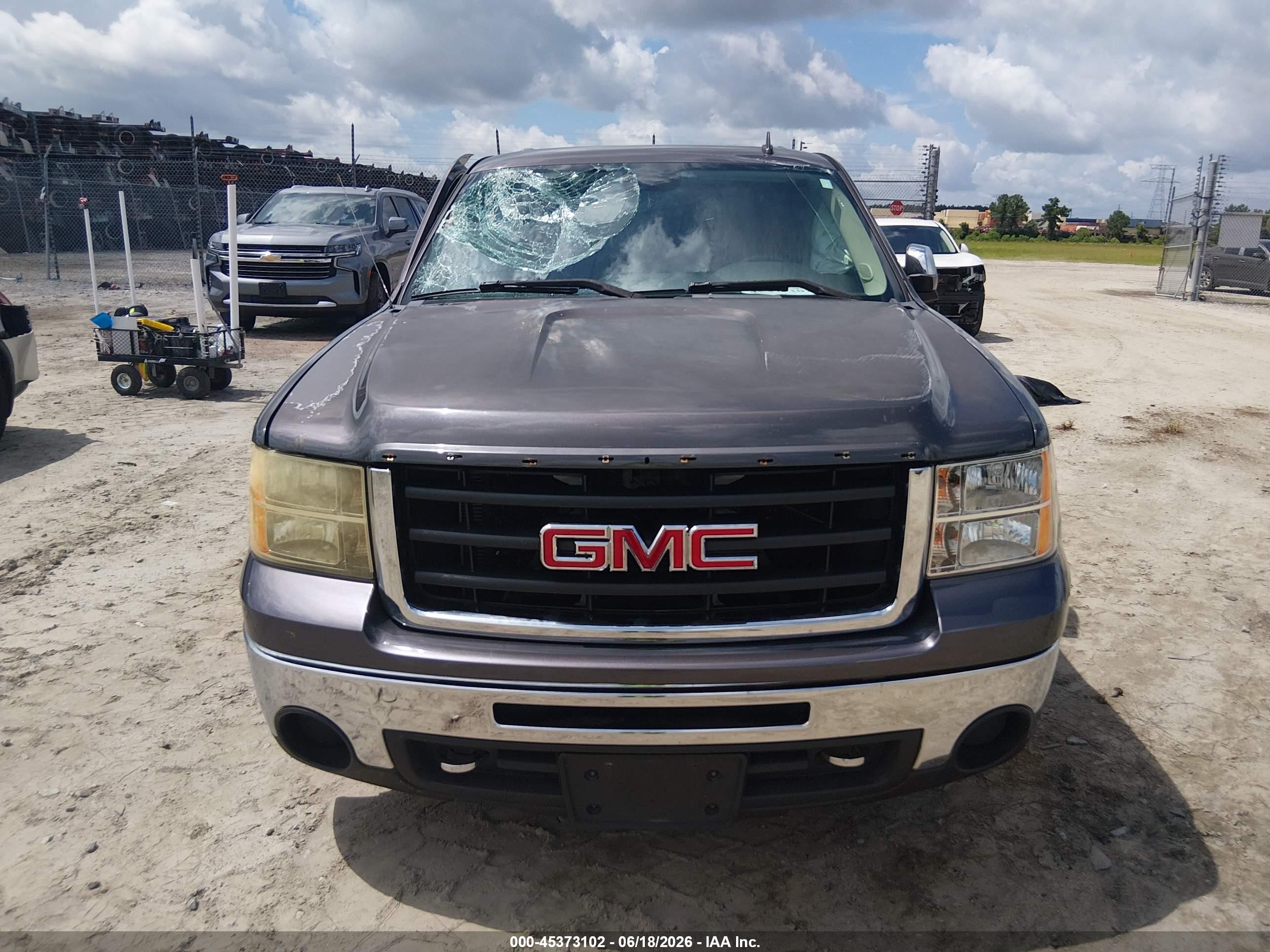 2010 Gmc Sierra 1500 Sl Gray vin: 3GTRCUEA9AG109593