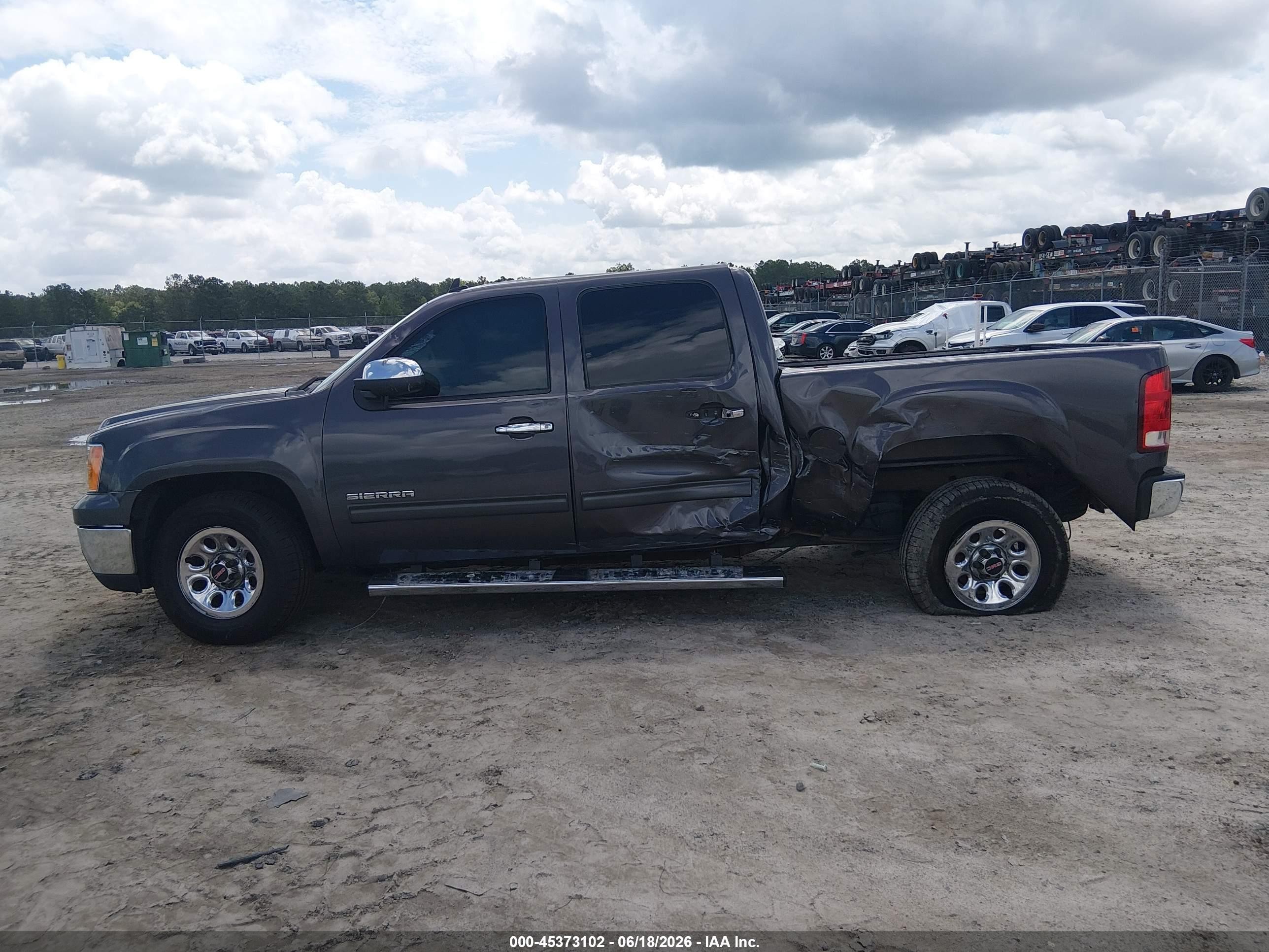 2010 Gmc Sierra 1500 Sl Gray vin: 3GTRCUEA9AG109593
