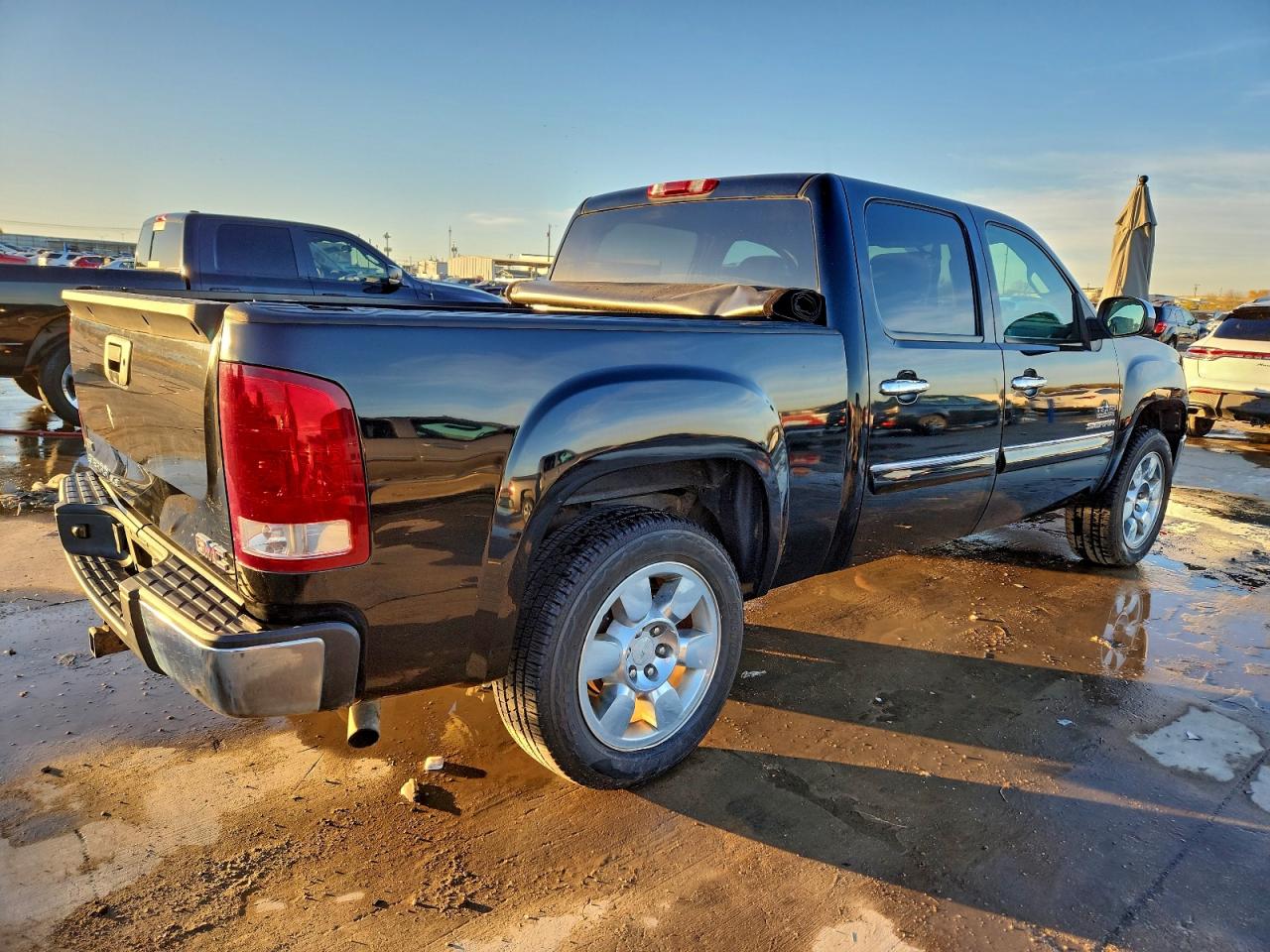 2010 Gmc Sierra C1500 Sle Black vin: 3GTRCVE00AG175012
