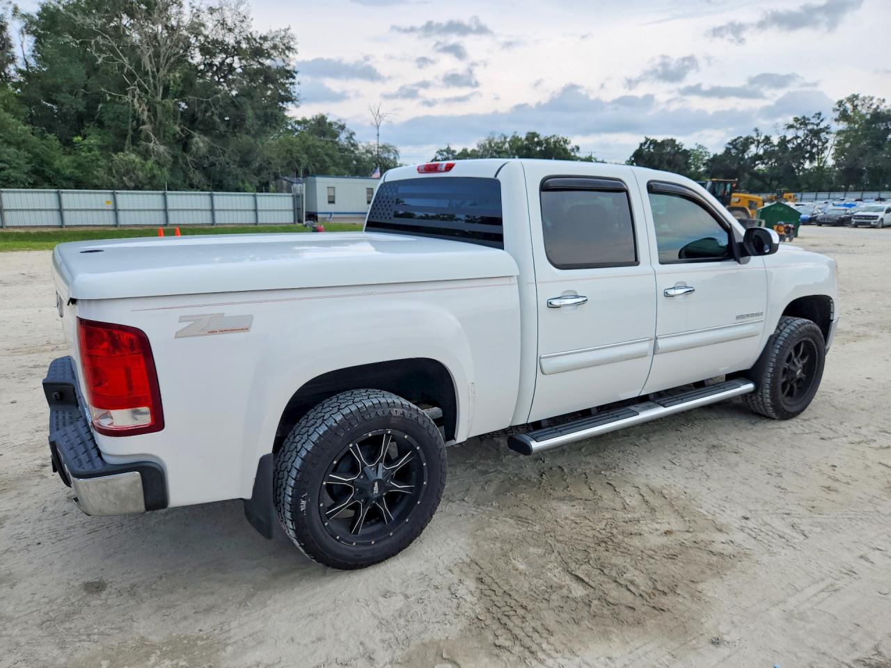 2010 Gmc Sierra C1500 Sle White vin: 3GTRCVE00AG205867