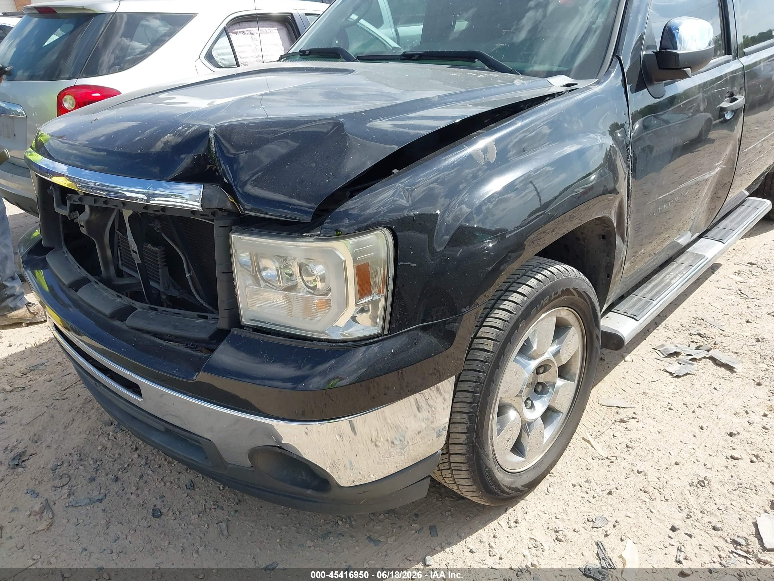 2010 Gmc Sierra 1500 Sle Black vin: 3GTRCVE00AG245494