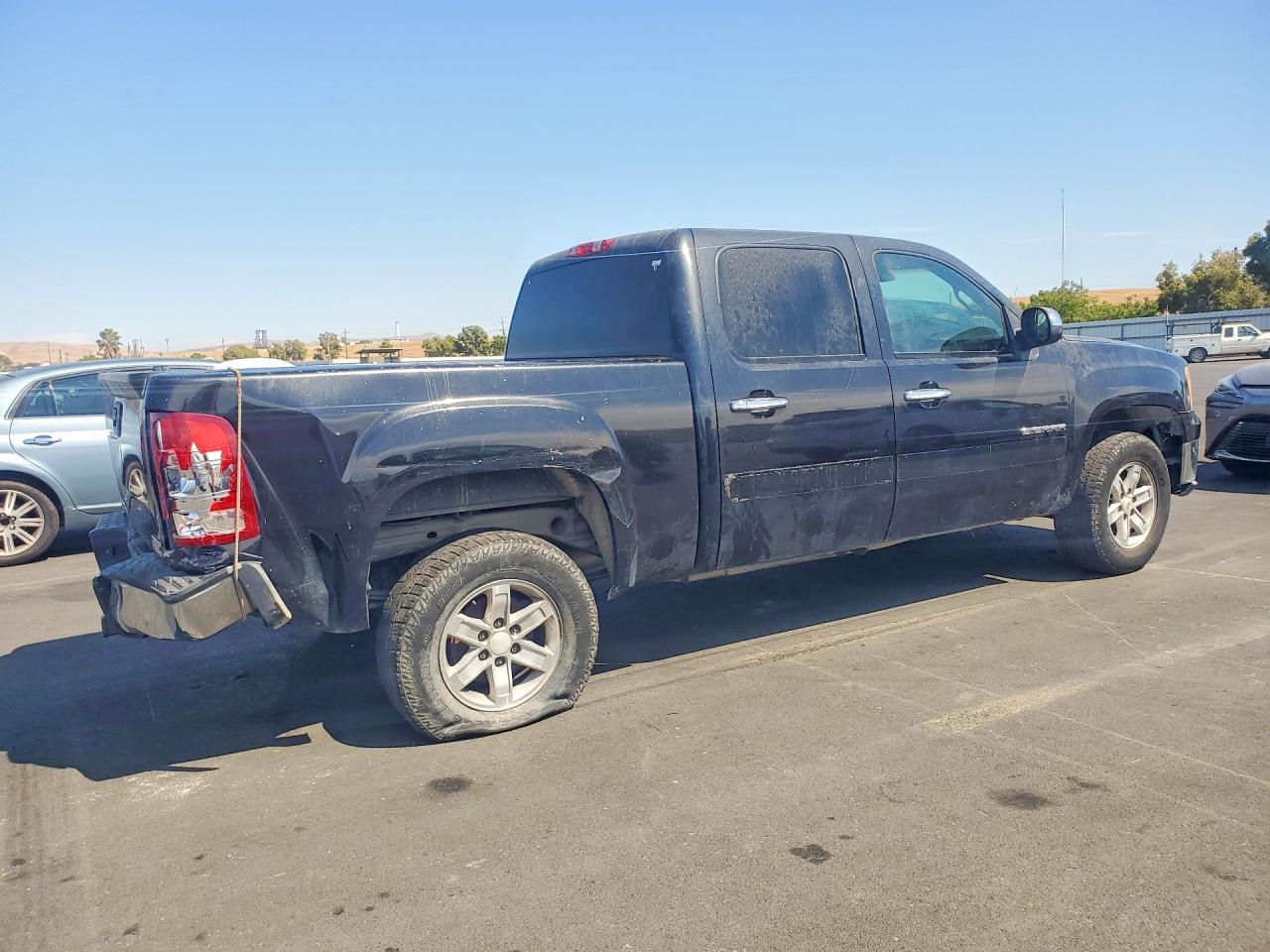 2010 Gmc Sierra C1500 Sle Black vin: 3GTRCVE01AG115532