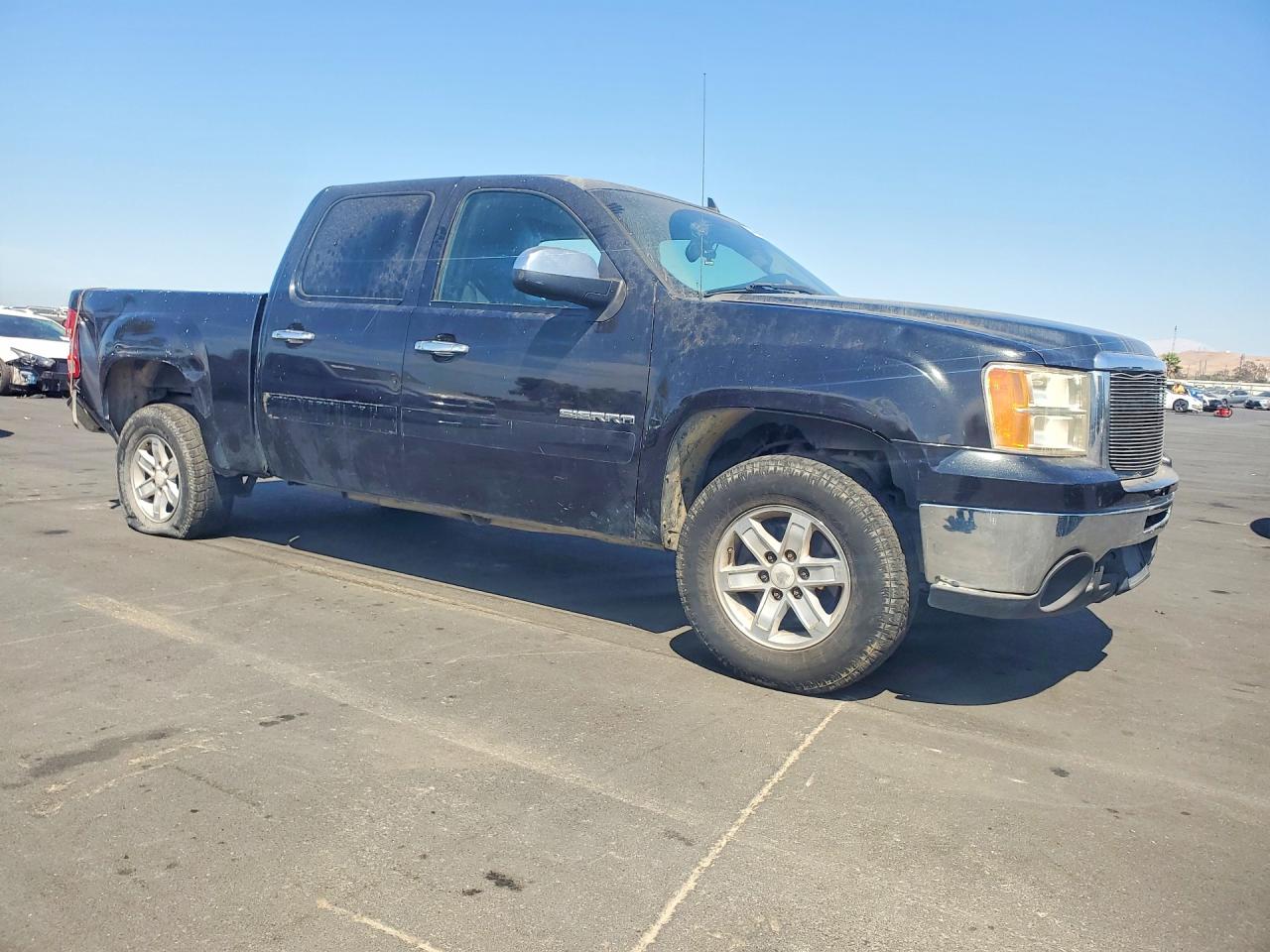 2010 Gmc Sierra C1500 Sle Black vin: 3GTRCVE01AG115532