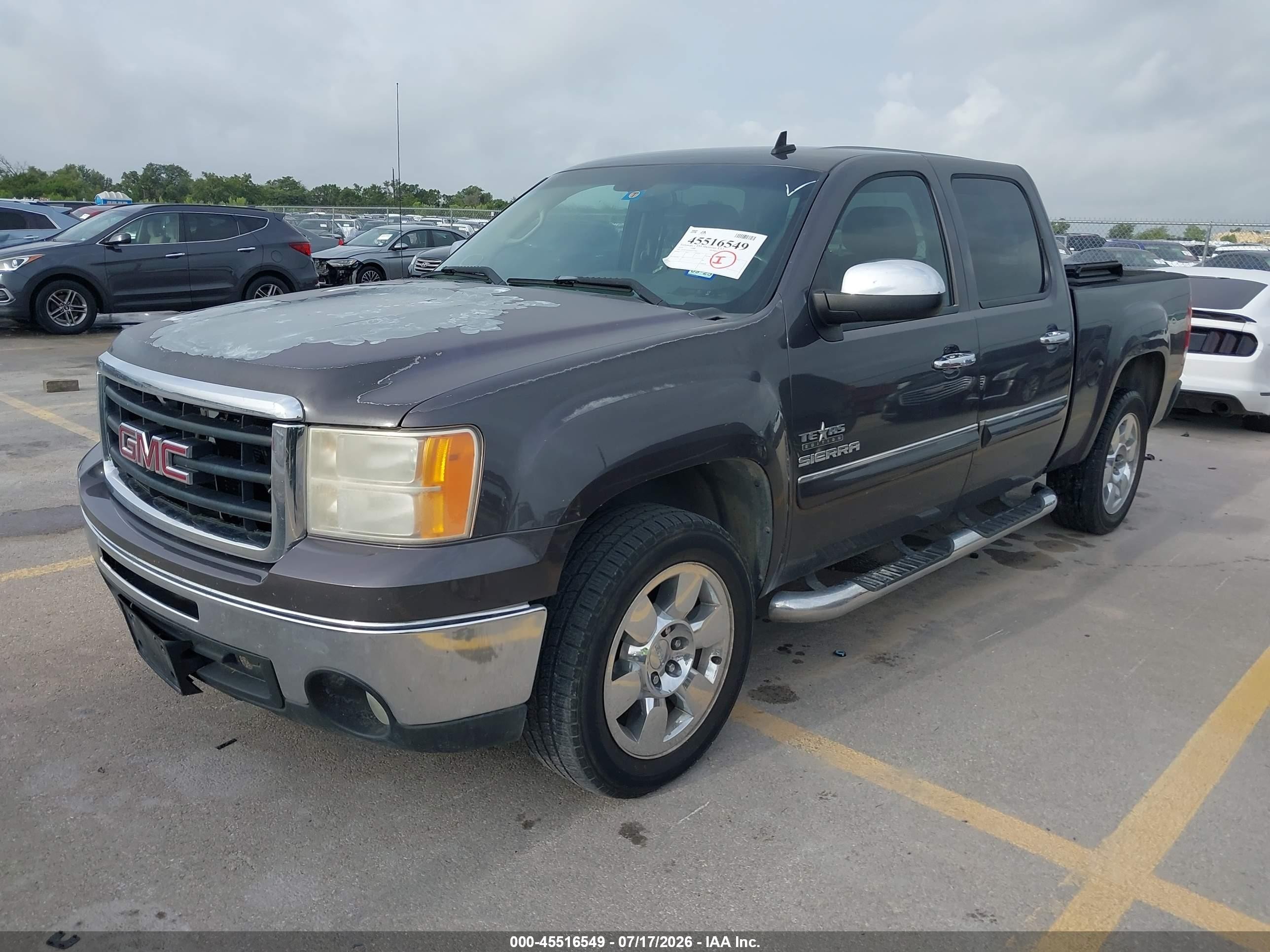 2010 Gmc Sierra 1500 Sle Gray vin: 3GTRCVE01AG237985