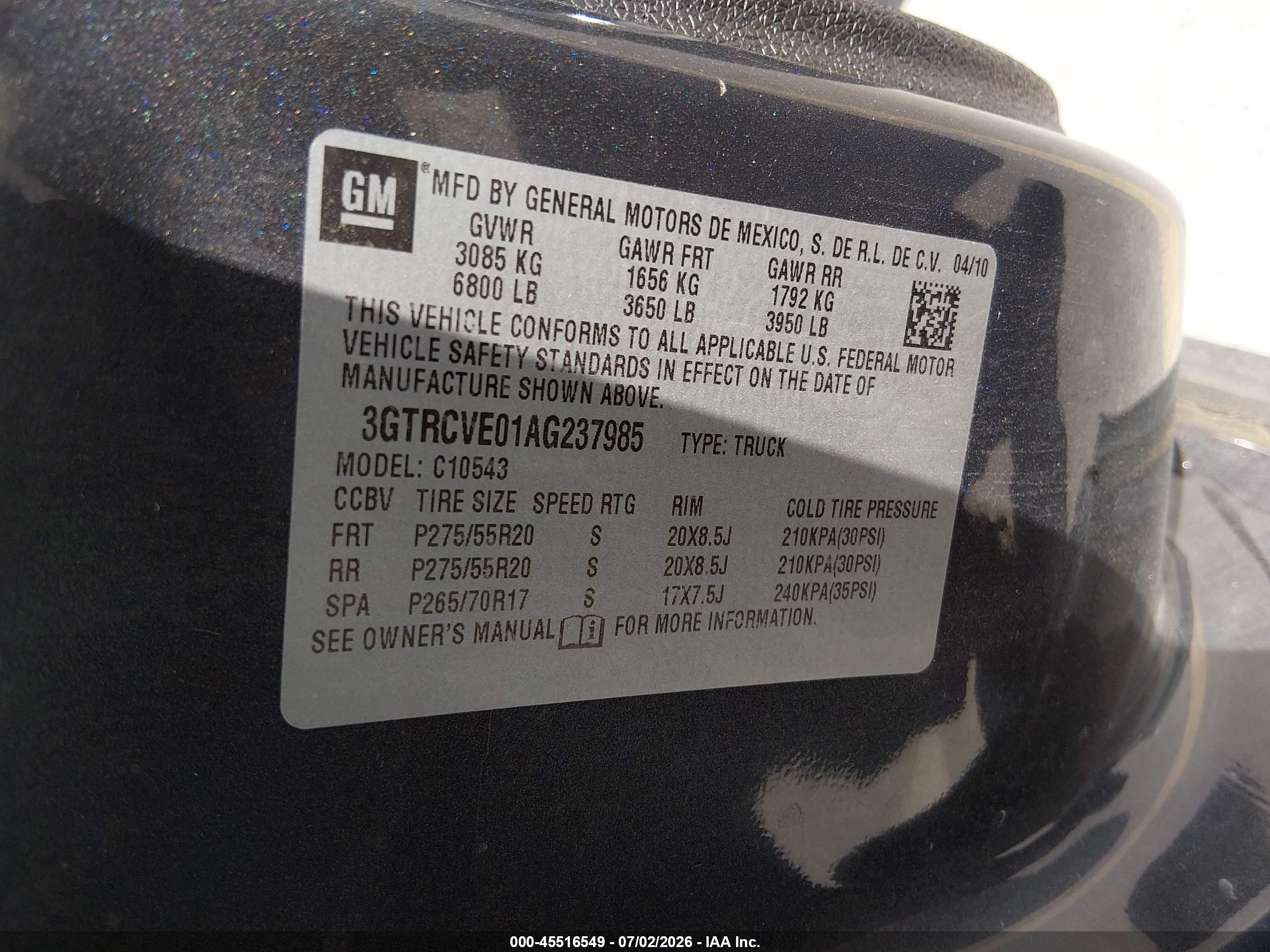 2010 Gmc Sierra 1500 Sle Gray vin: 3GTRCVE01AG237985