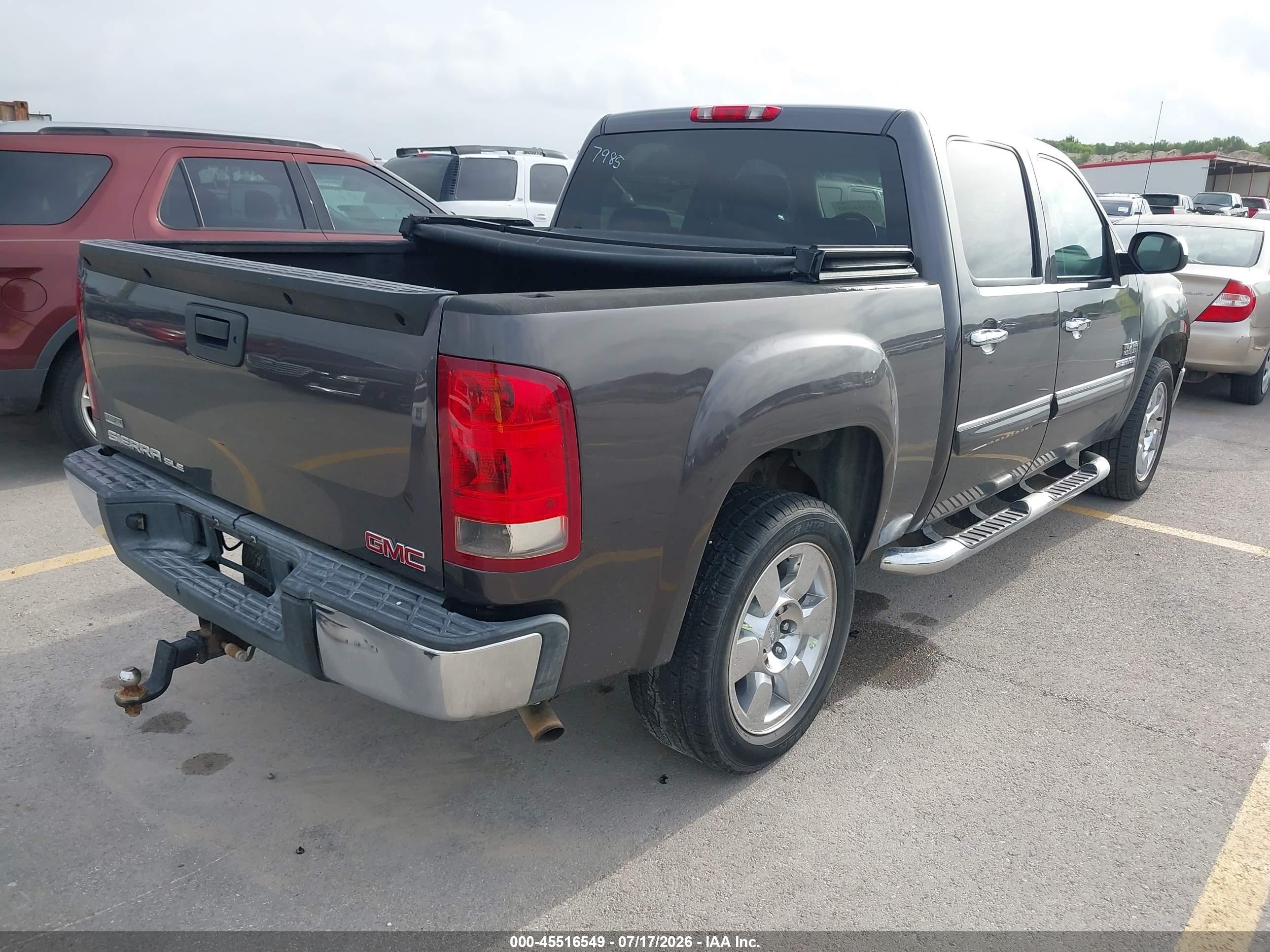 2010 Gmc Sierra 1500 Sle Gray vin: 3GTRCVE01AG237985