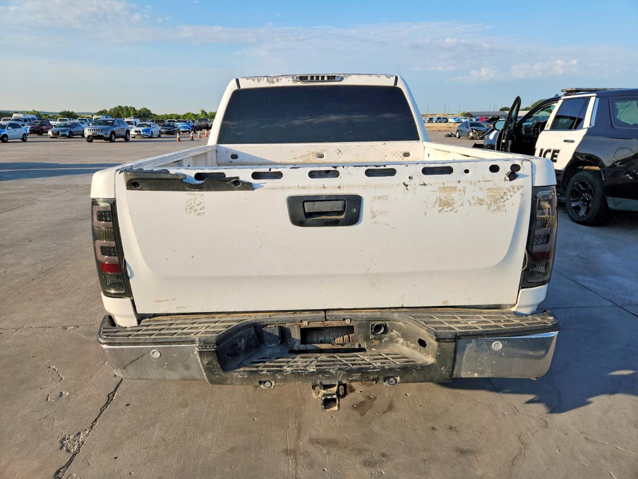 2010 Gmc Sierra C1500 Sle White vin: 3GTRCVE01AG274681