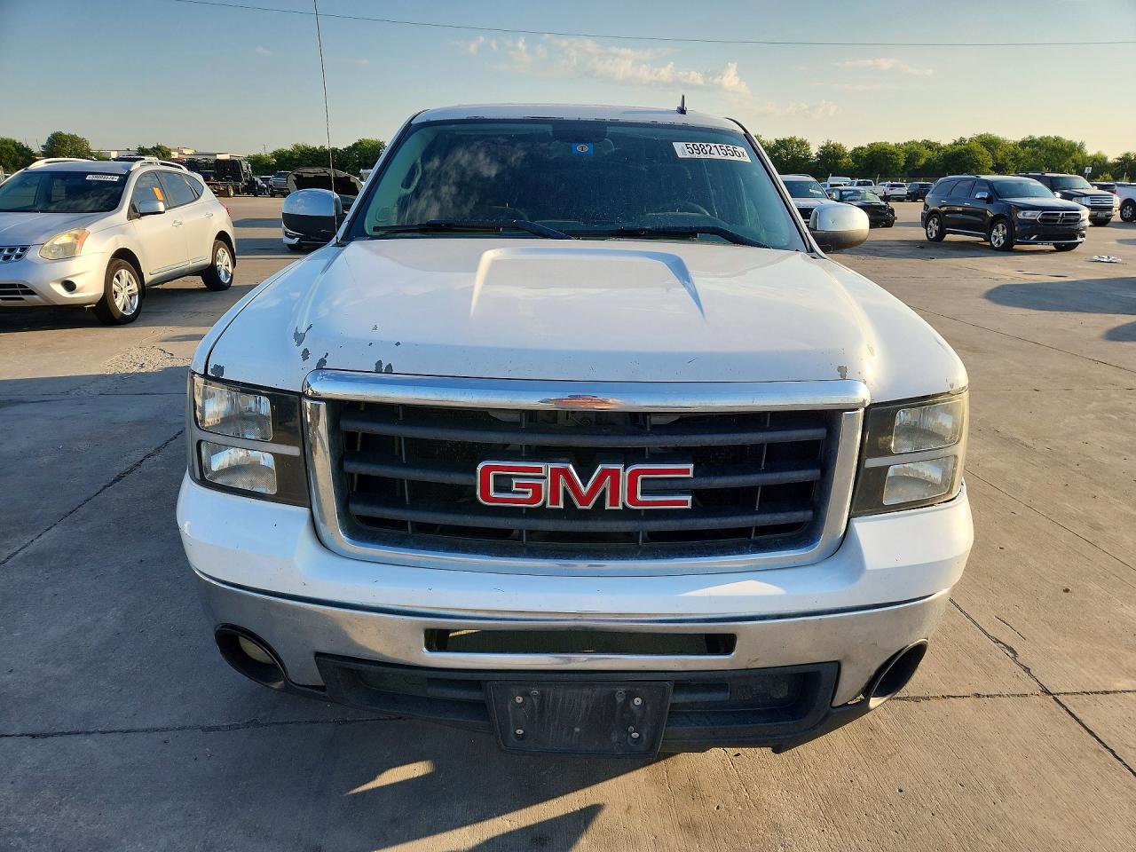 2010 Gmc Sierra C1500 Sle White vin: 3GTRCVE01AG274681