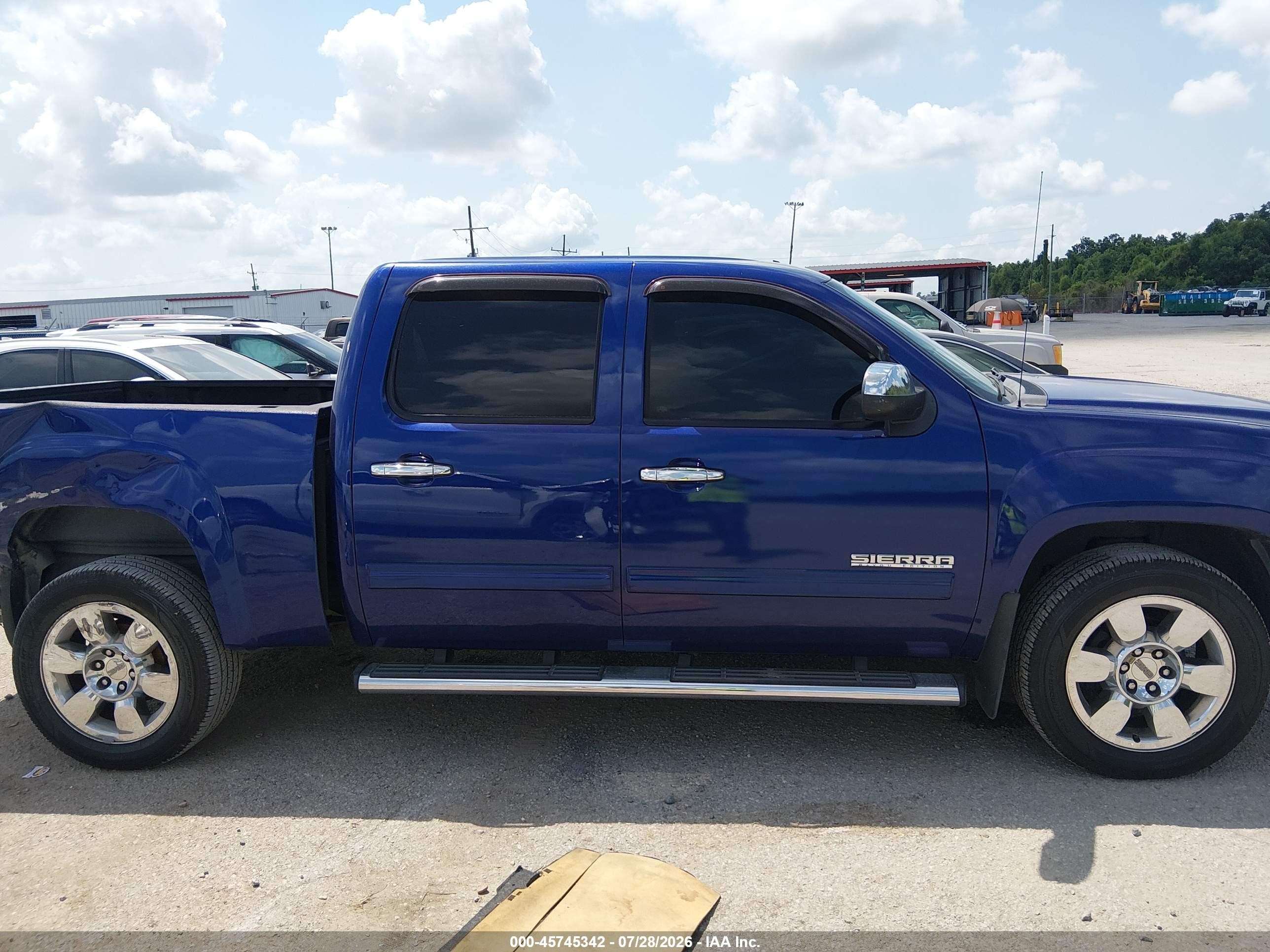 2010 Gmc Sierra 1500 Sle Dark Blue vin: 3GTRCVE03AG253766