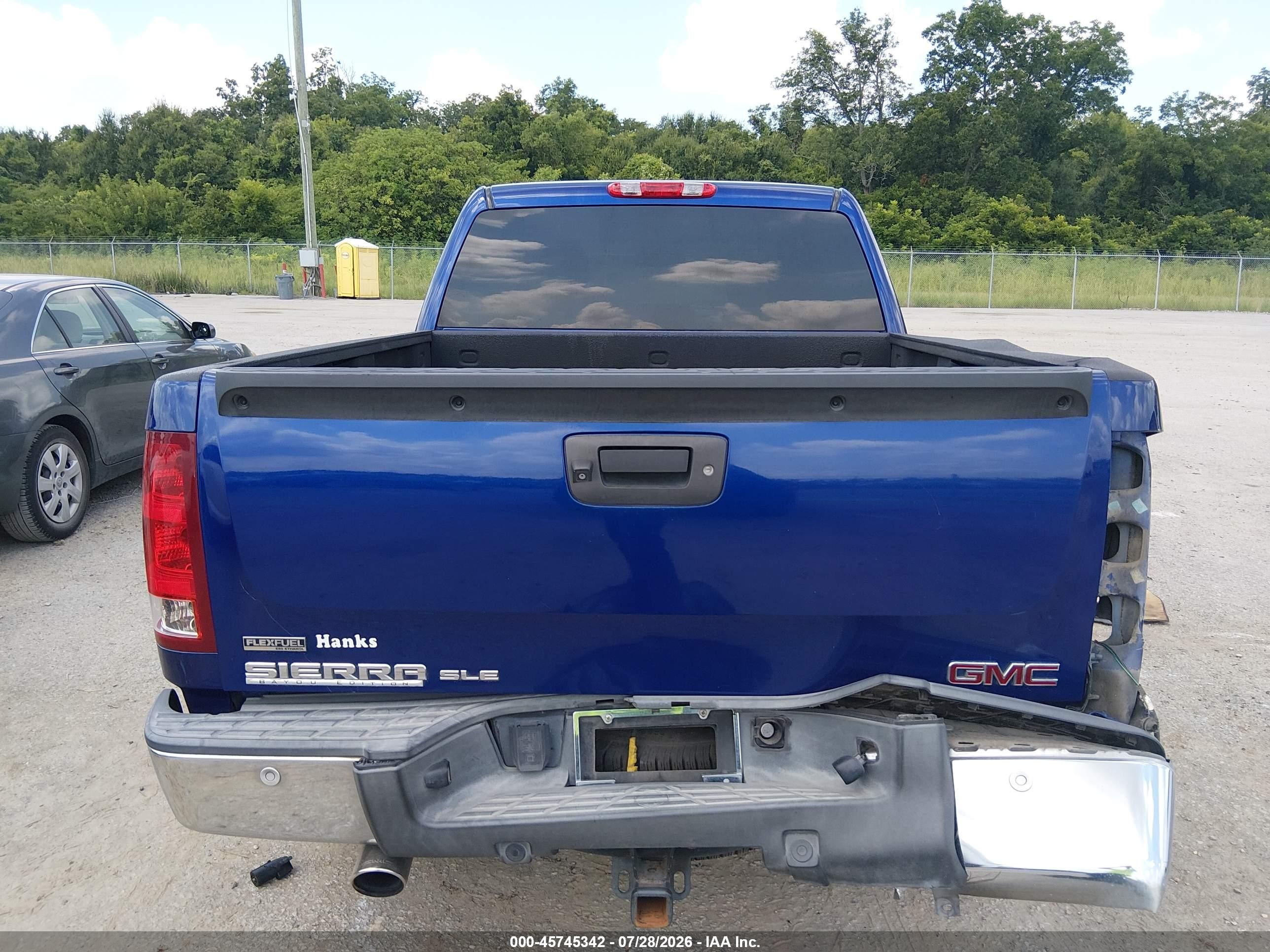 2010 Gmc Sierra 1500 Sle Dark Blue vin: 3GTRCVE03AG253766