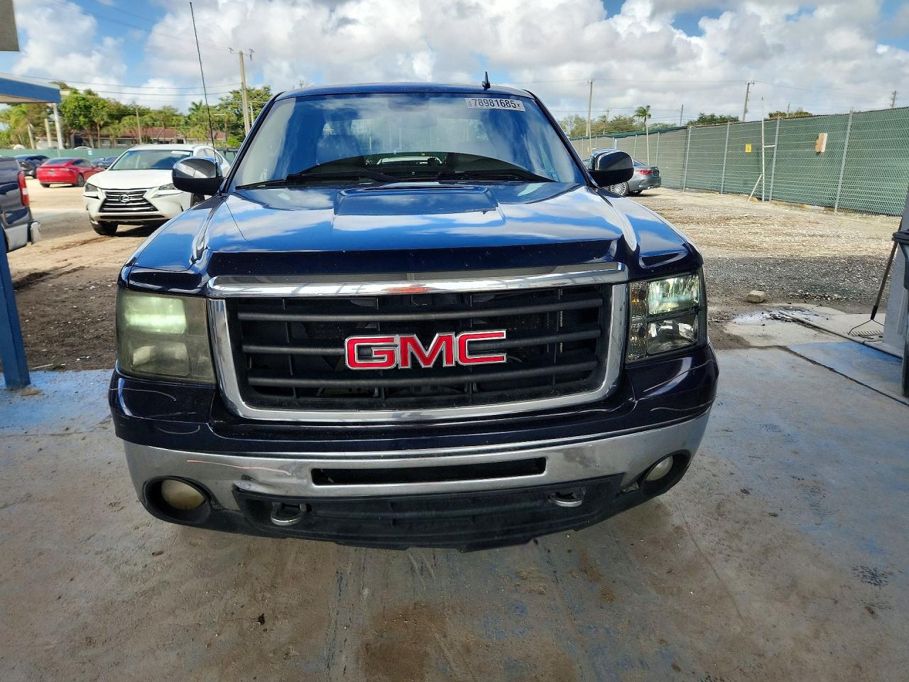 2010 Gmc Sierra C1500 Sle Blue vin: 3GTRCVE04AG224468