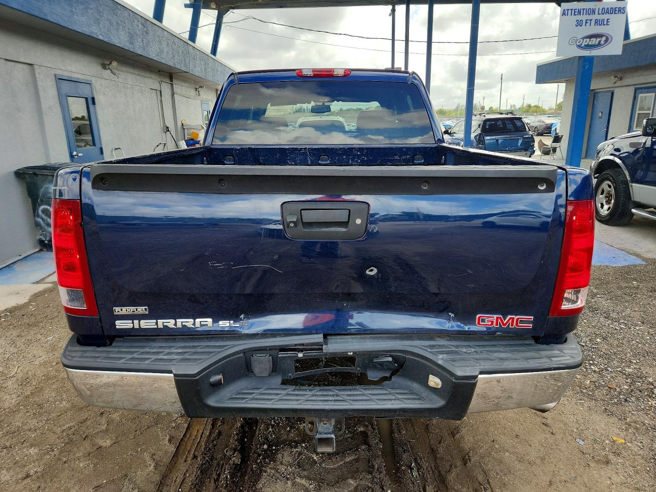 2010 Gmc Sierra C1500 Sle Blue vin: 3GTRCVE04AG224468