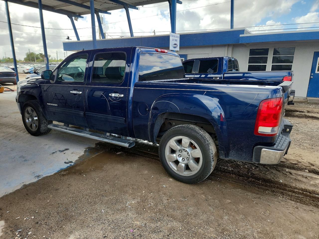 2010 Gmc Sierra C1500 Sle Blue vin: 3GTRCVE04AG224468