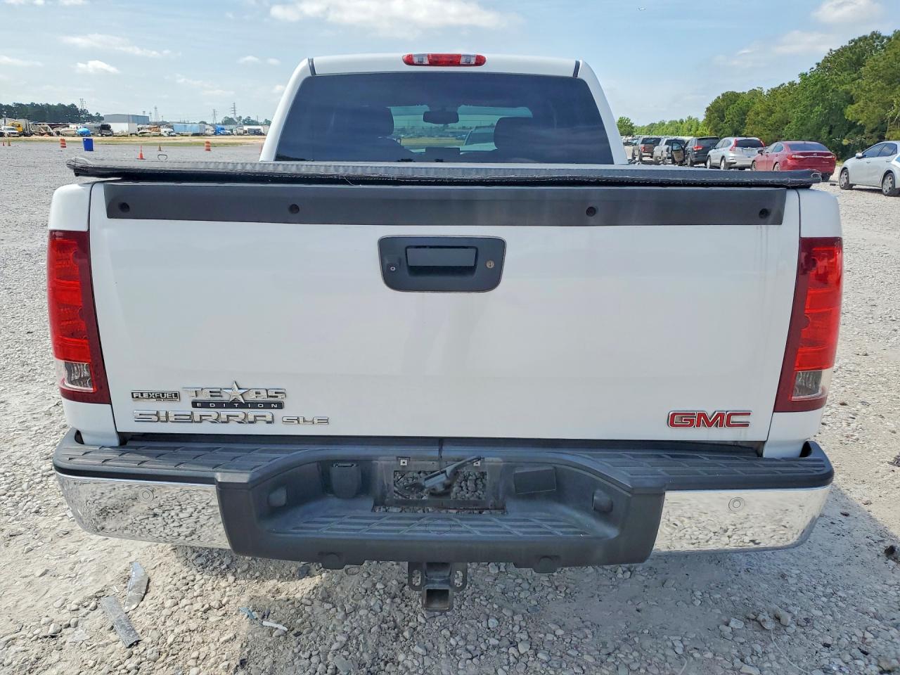2010 Gmc Sierra C1500 Sle White vin: 3GTRCVE05AG101617