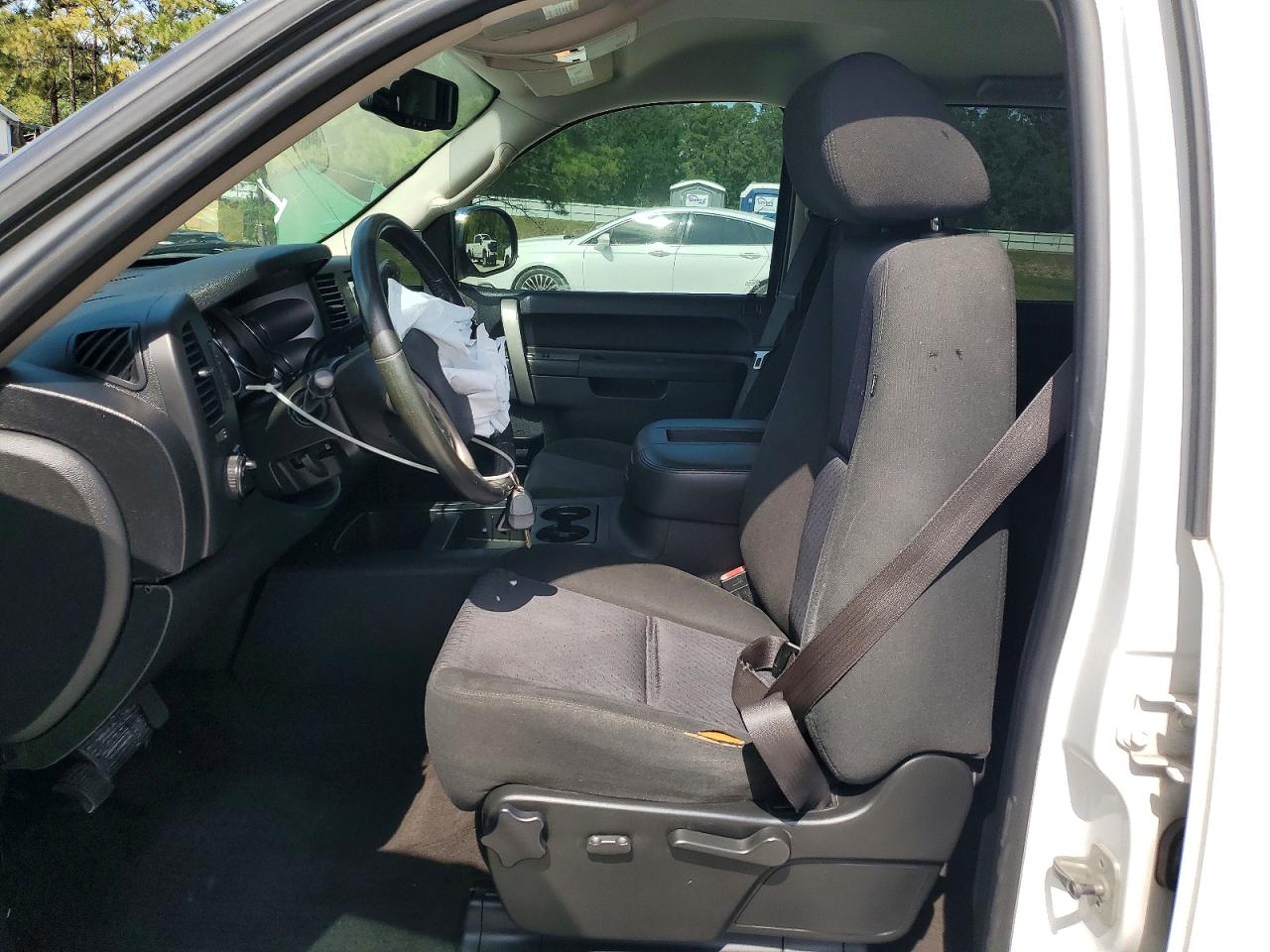 2010 Gmc Sierra C1500 Sle White vin: 3GTRCVE05AG101617