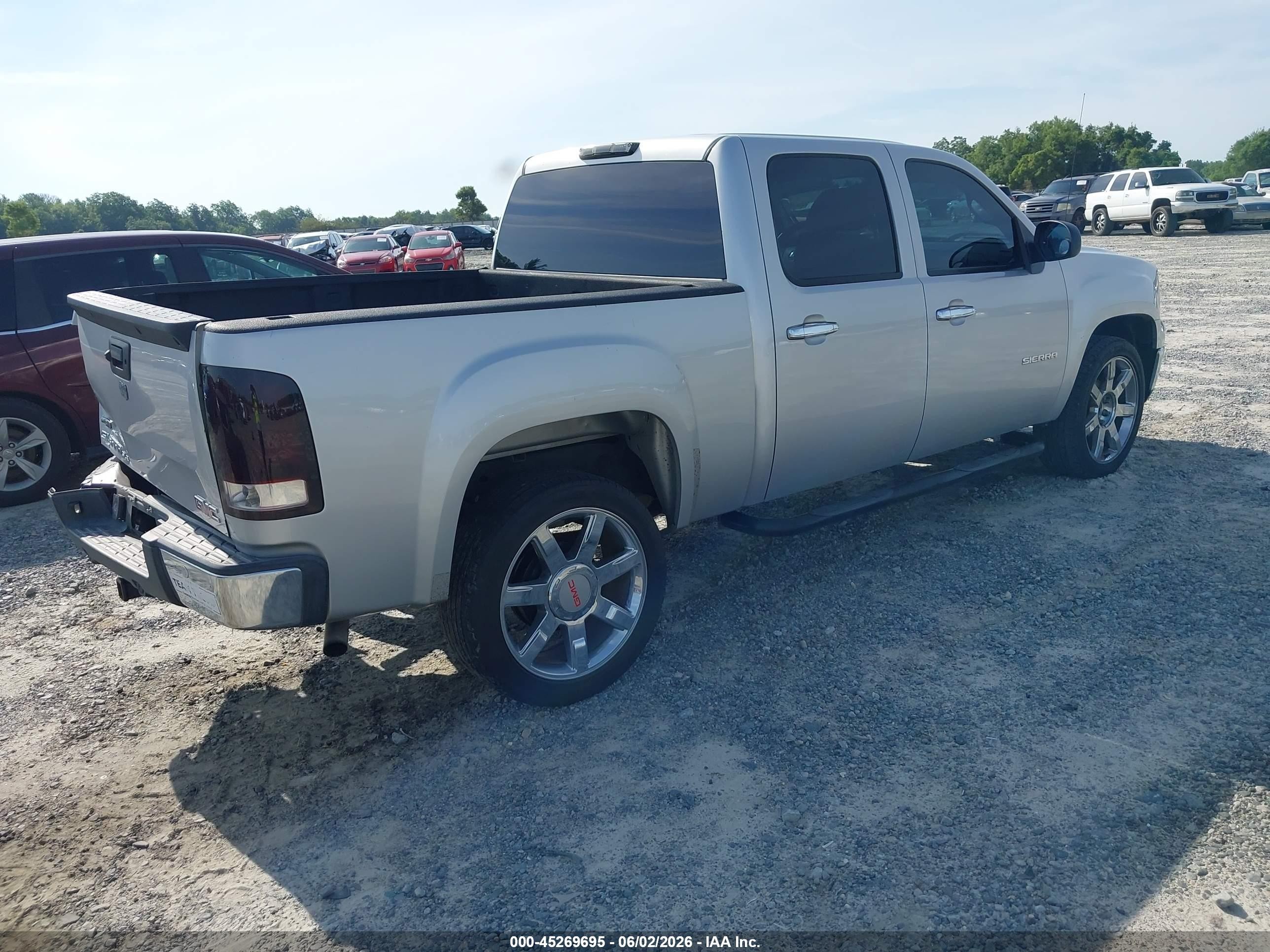 2010 Gmc Sierra 1500 Sle Silver vin: 3GTRCVE05AG244387