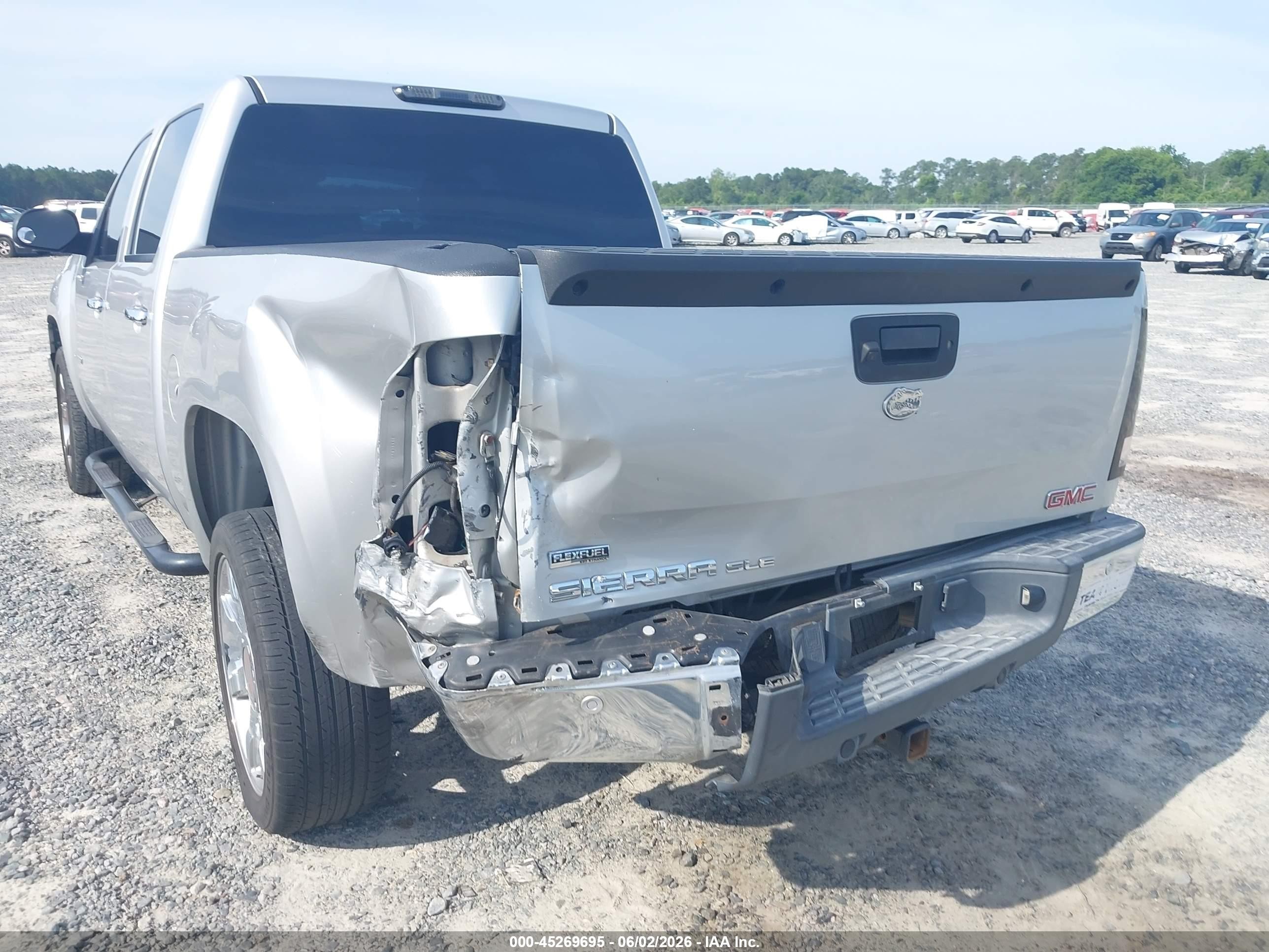 2010 Gmc Sierra 1500 Sle Silver vin: 3GTRCVE05AG244387