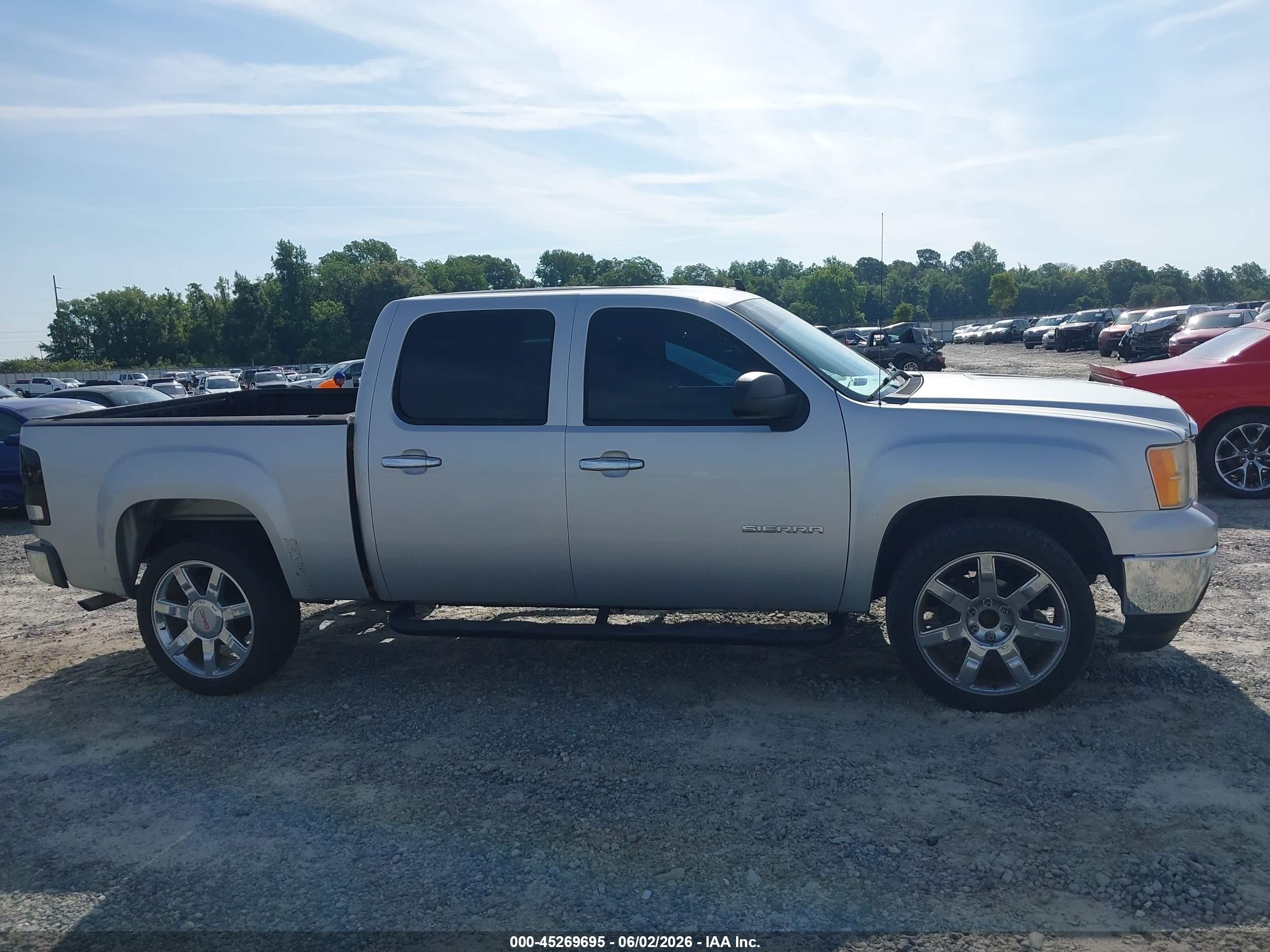 2010 Gmc Sierra 1500 Sle Silver vin: 3GTRCVE05AG244387