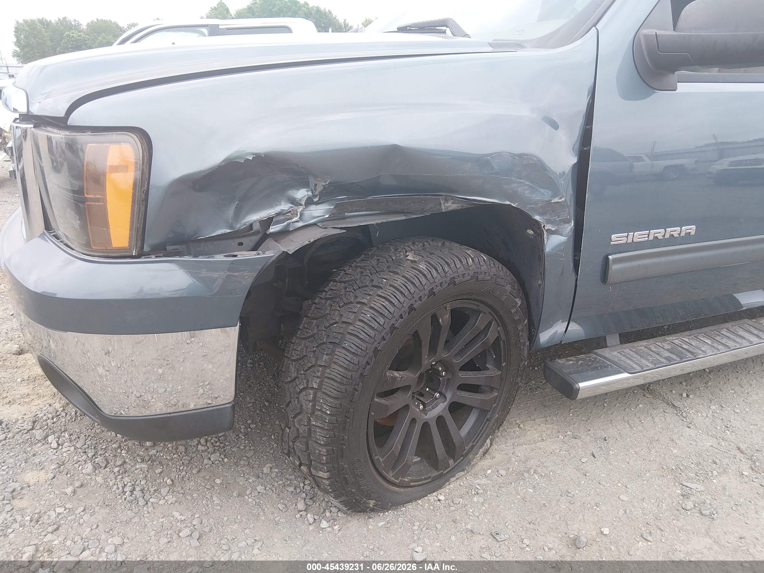 2010 Gmc Sierra 1500 Sle Blue vin: 3GTRCVE06AG198603