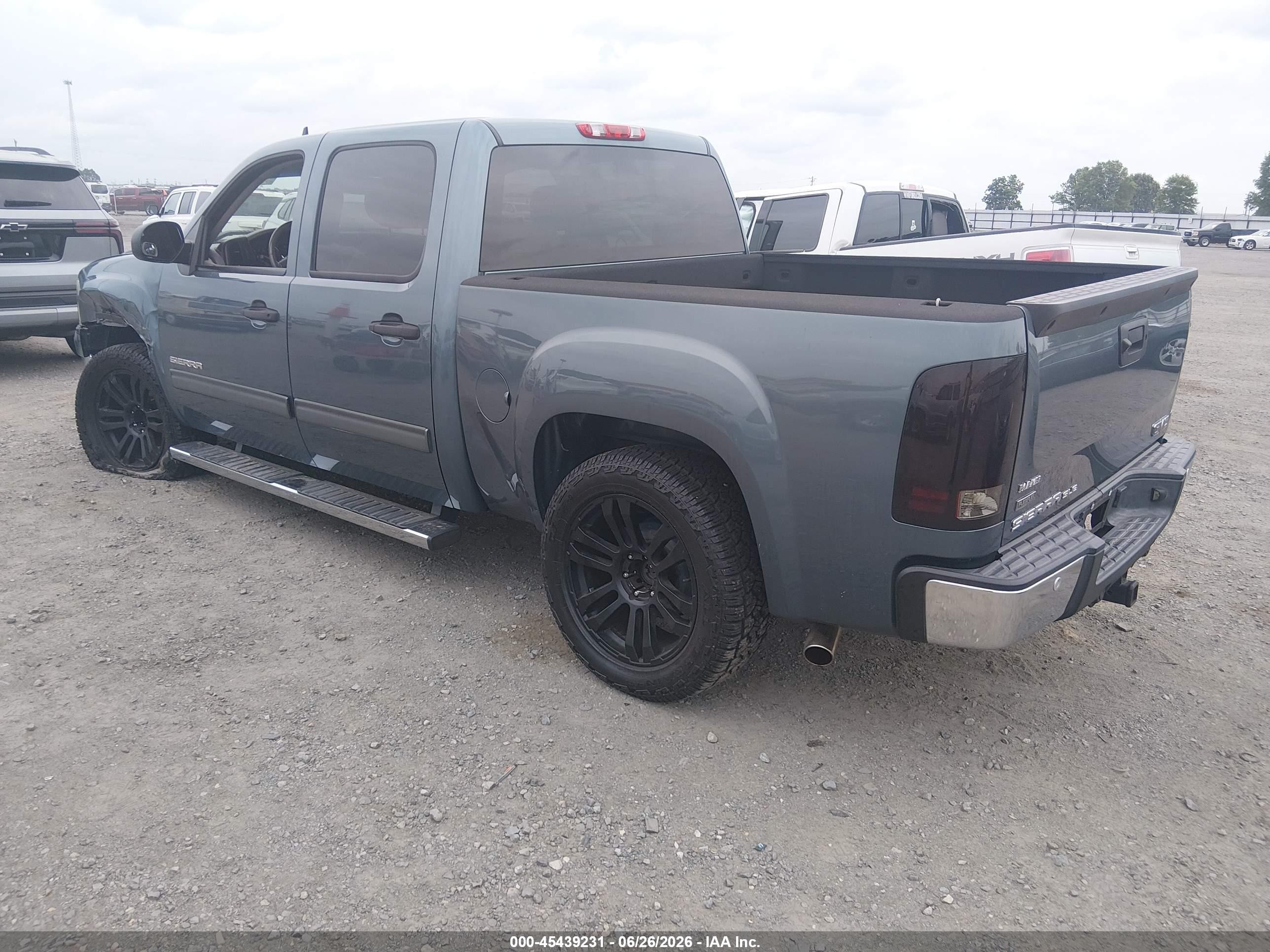 2010 Gmc Sierra 1500 Sle Blue vin: 3GTRCVE06AG198603