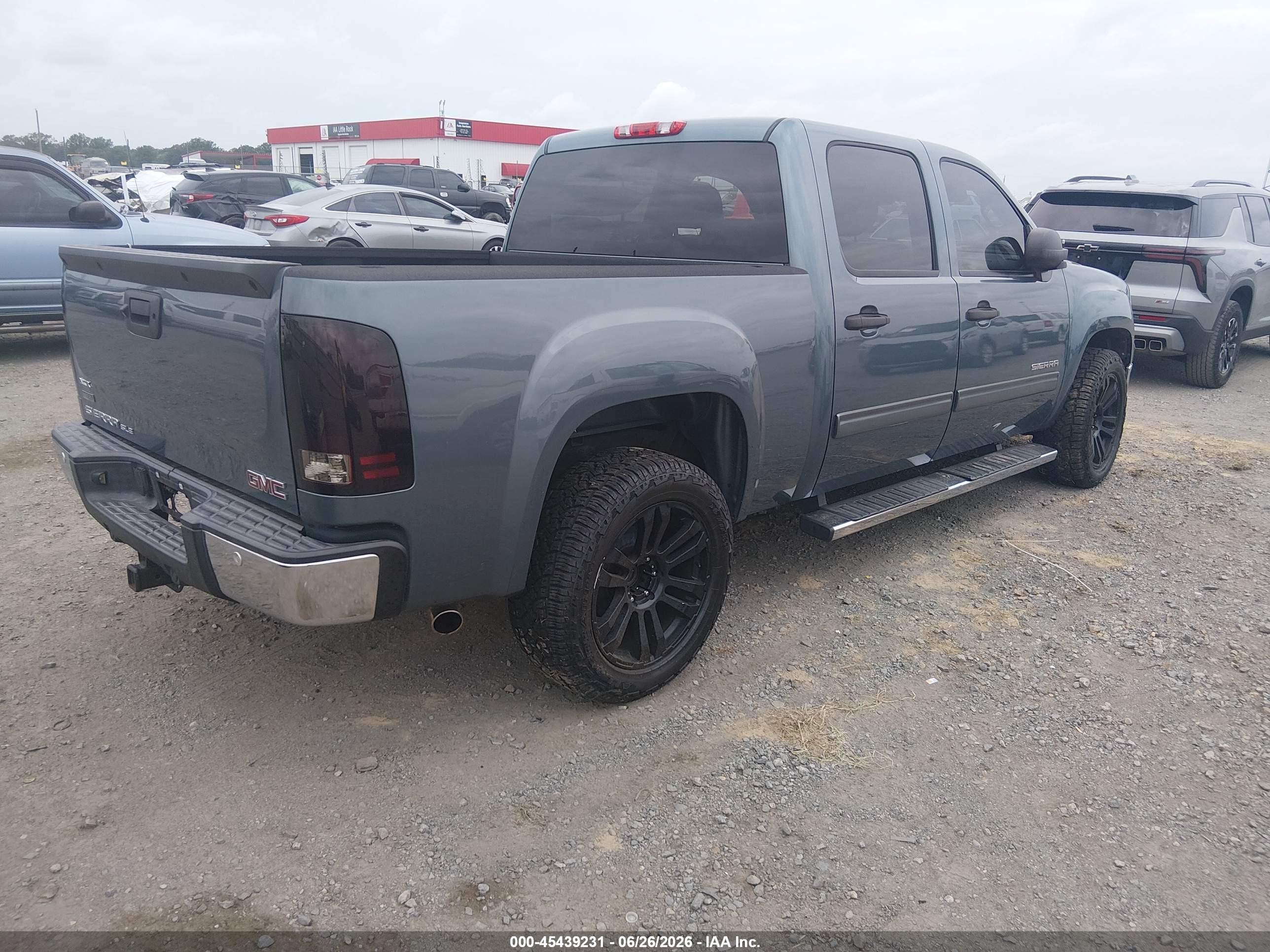 2010 Gmc Sierra 1500 Sle Blue vin: 3GTRCVE06AG198603