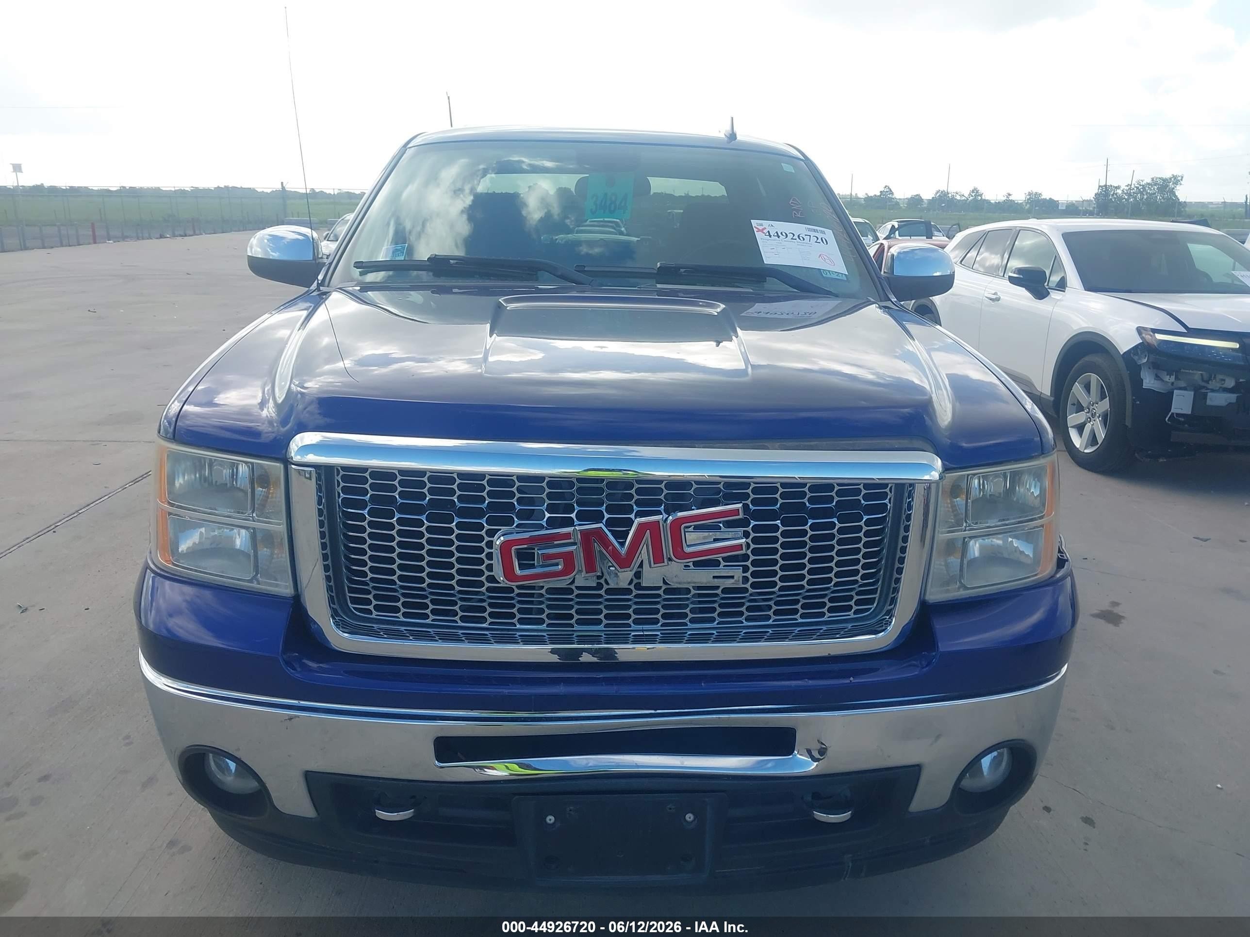 2010 Gmc Sierra 1500 Sle Blue vin: 3GTRCVE06AG264941