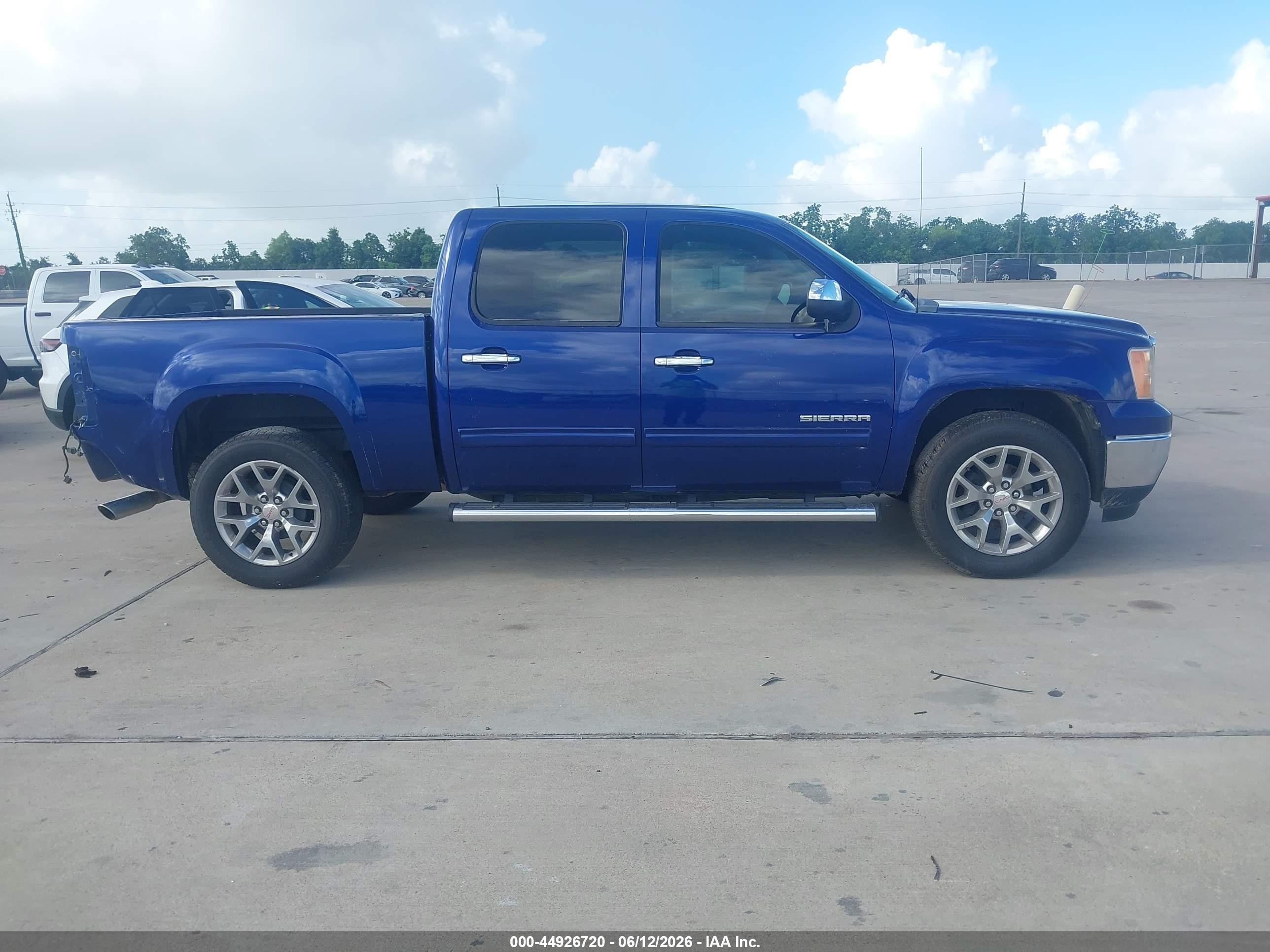 2010 Gmc Sierra 1500 Sle Blue vin: 3GTRCVE06AG264941