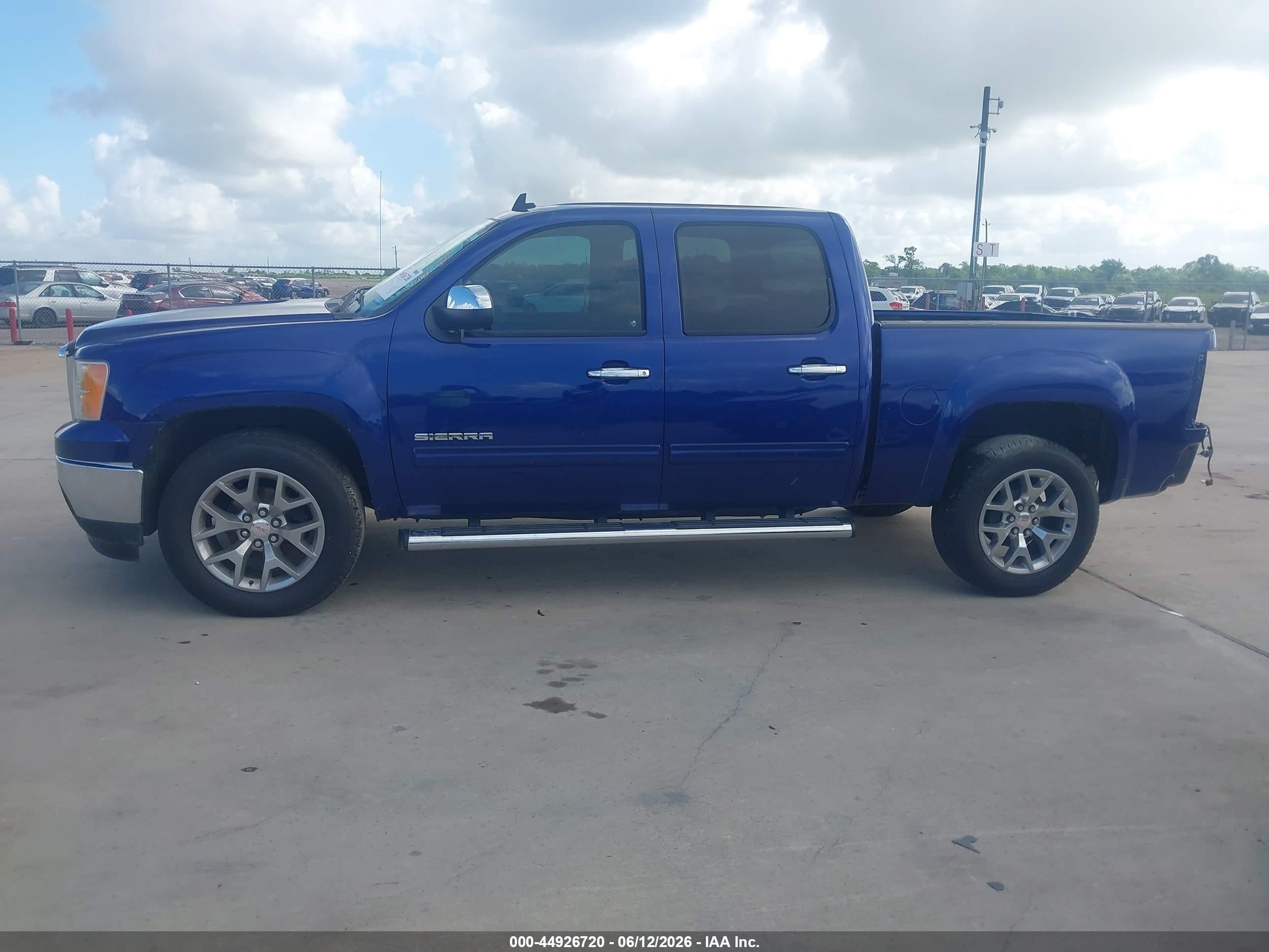 2010 Gmc Sierra 1500 Sle Blue vin: 3GTRCVE06AG264941