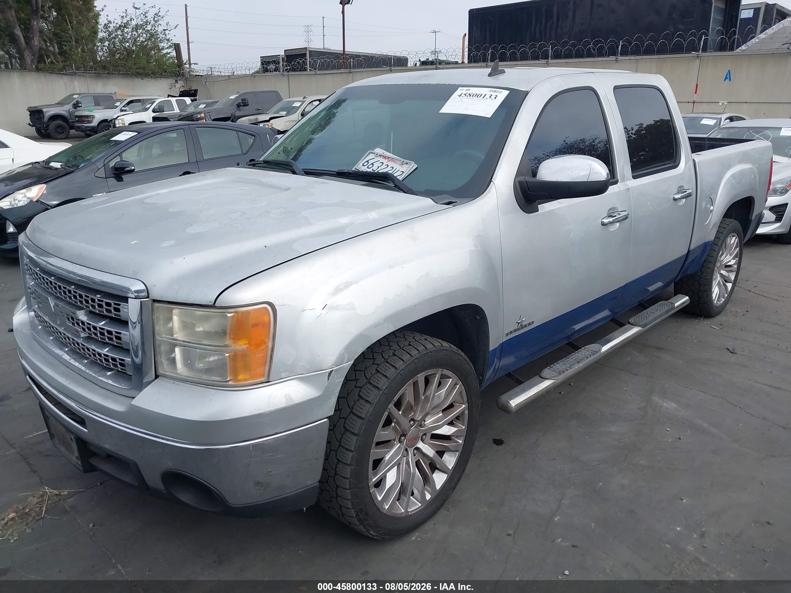 2010 Gmc Sierra 1500 Sle Silver vin: 3GTRCVE07AG208300