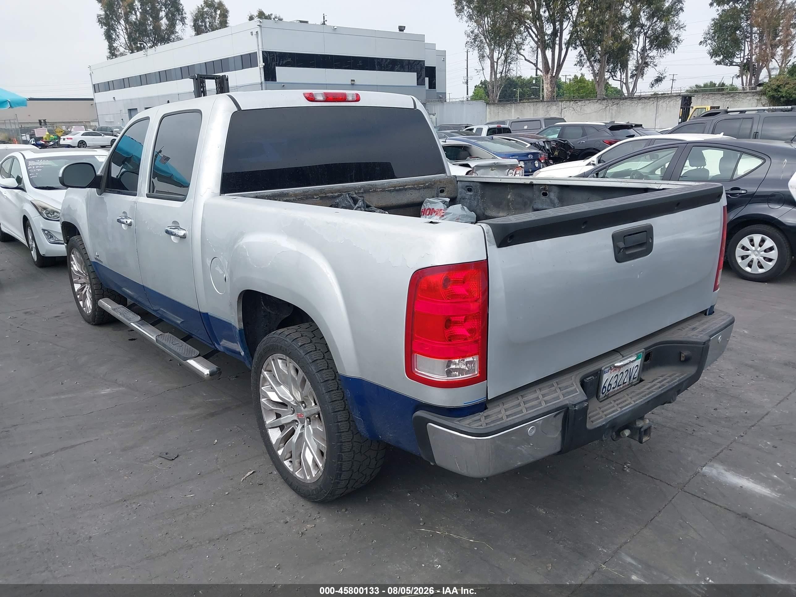 2010 Gmc Sierra 1500 Sle Silver vin: 3GTRCVE07AG208300
