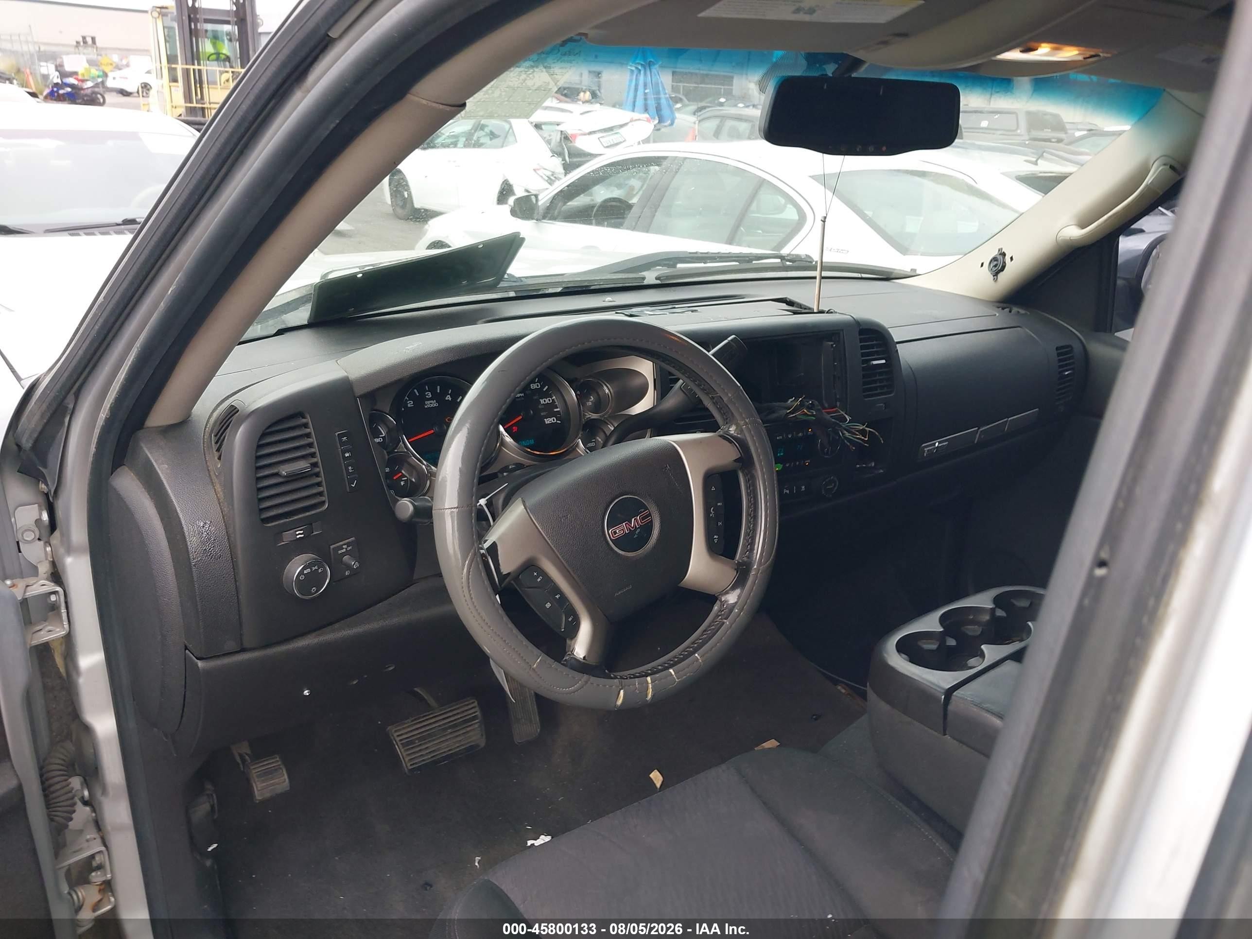 2010 Gmc Sierra 1500 Sle Silver vin: 3GTRCVE07AG208300