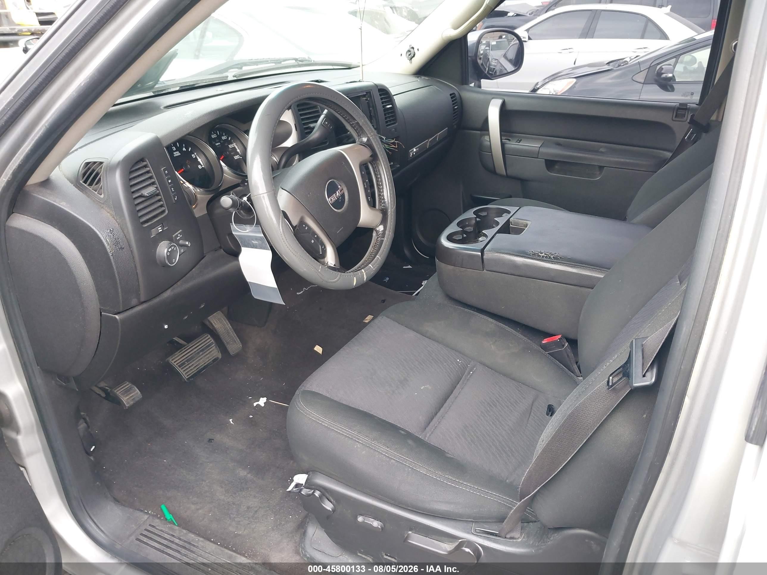 2010 Gmc Sierra 1500 Sle Silver vin: 3GTRCVE07AG208300