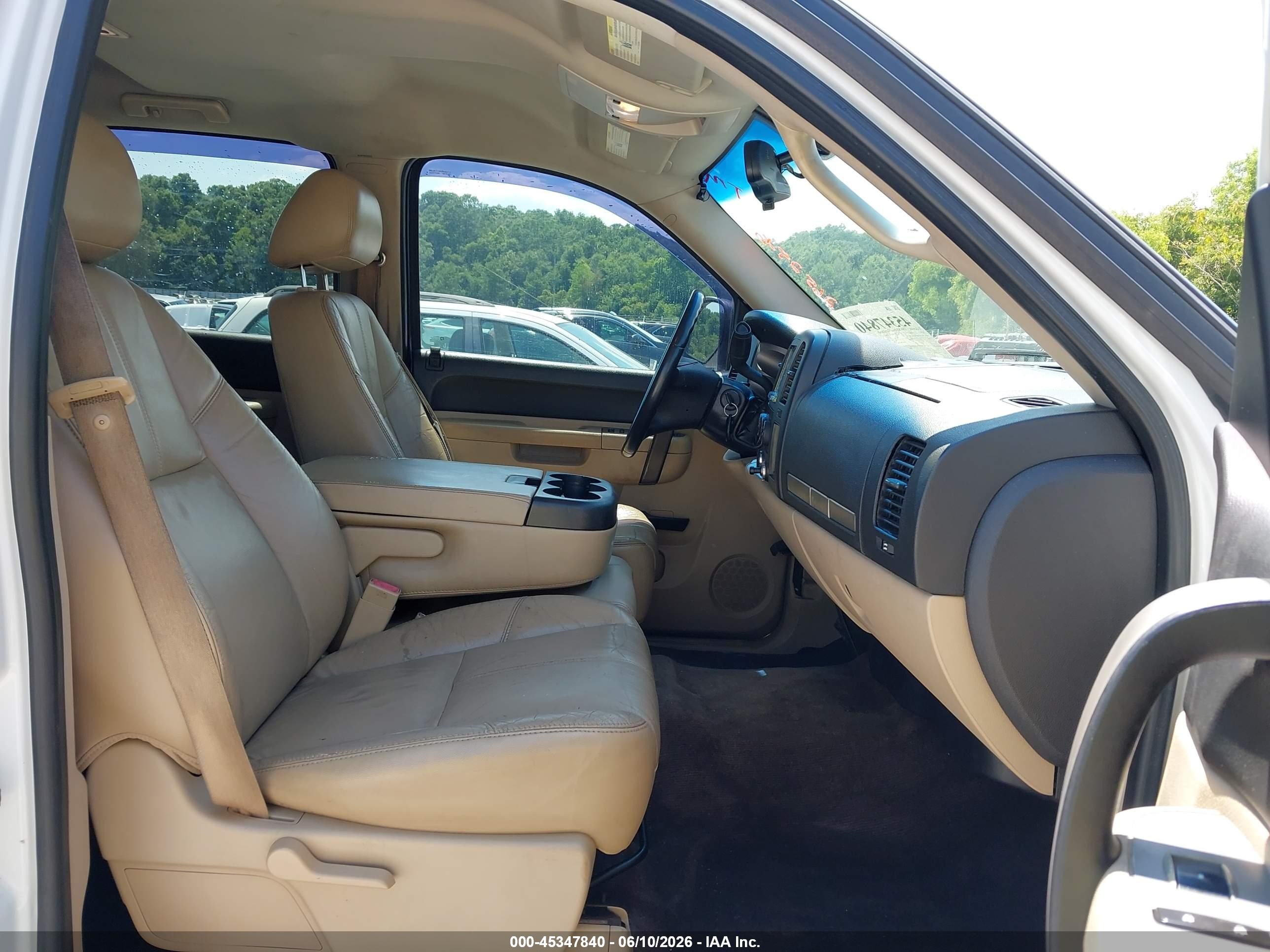 2010 Gmc Sierra 1500 Sle White vin: 3GTRCVE07AG265256