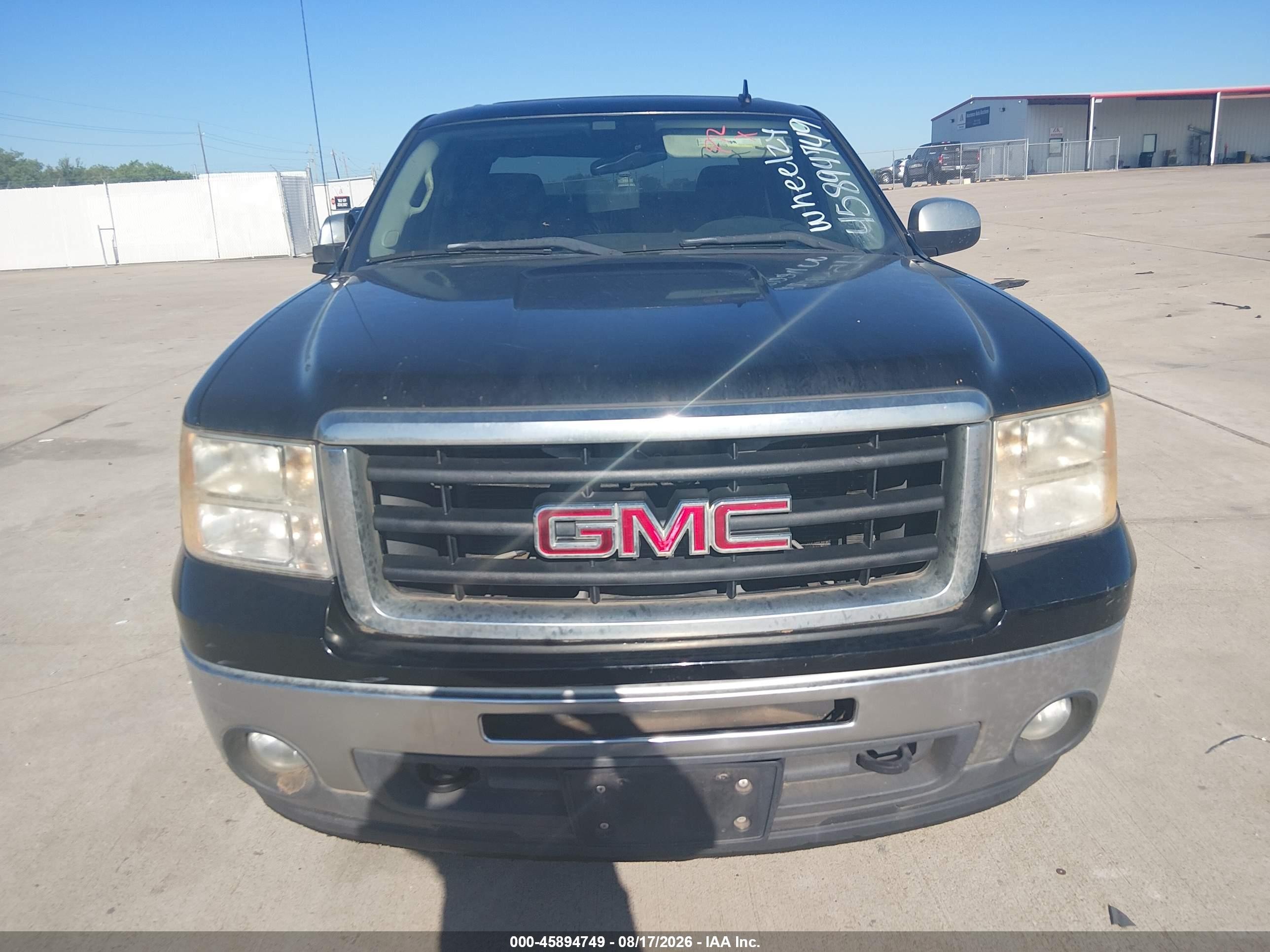 2010 Gmc Sierra 1500 Sle Black vin: 3GTRCVE08AG179597
