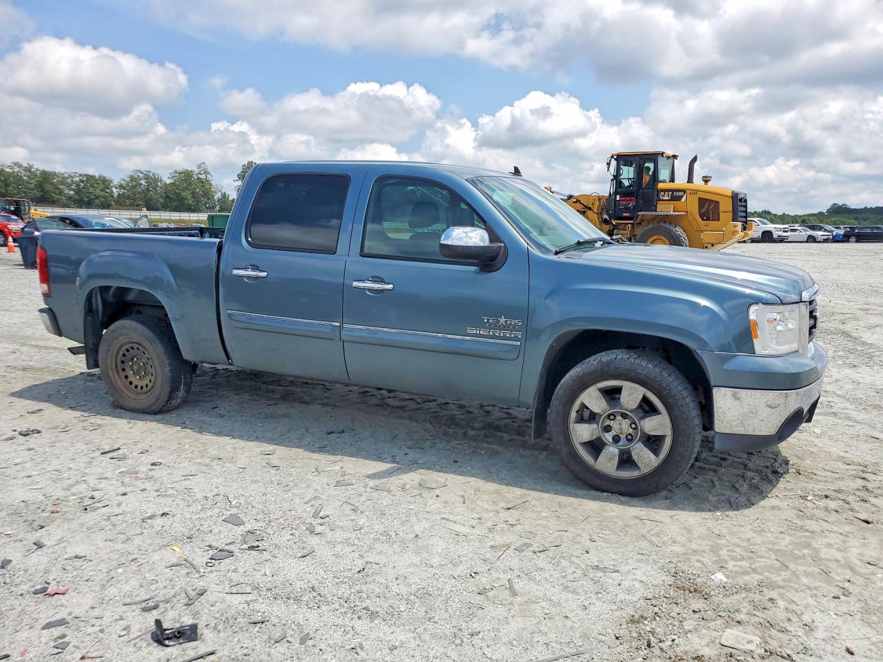 2010 Gmc Sierra C1500 Sle Blue vin: 3GTRCVE08AG232833