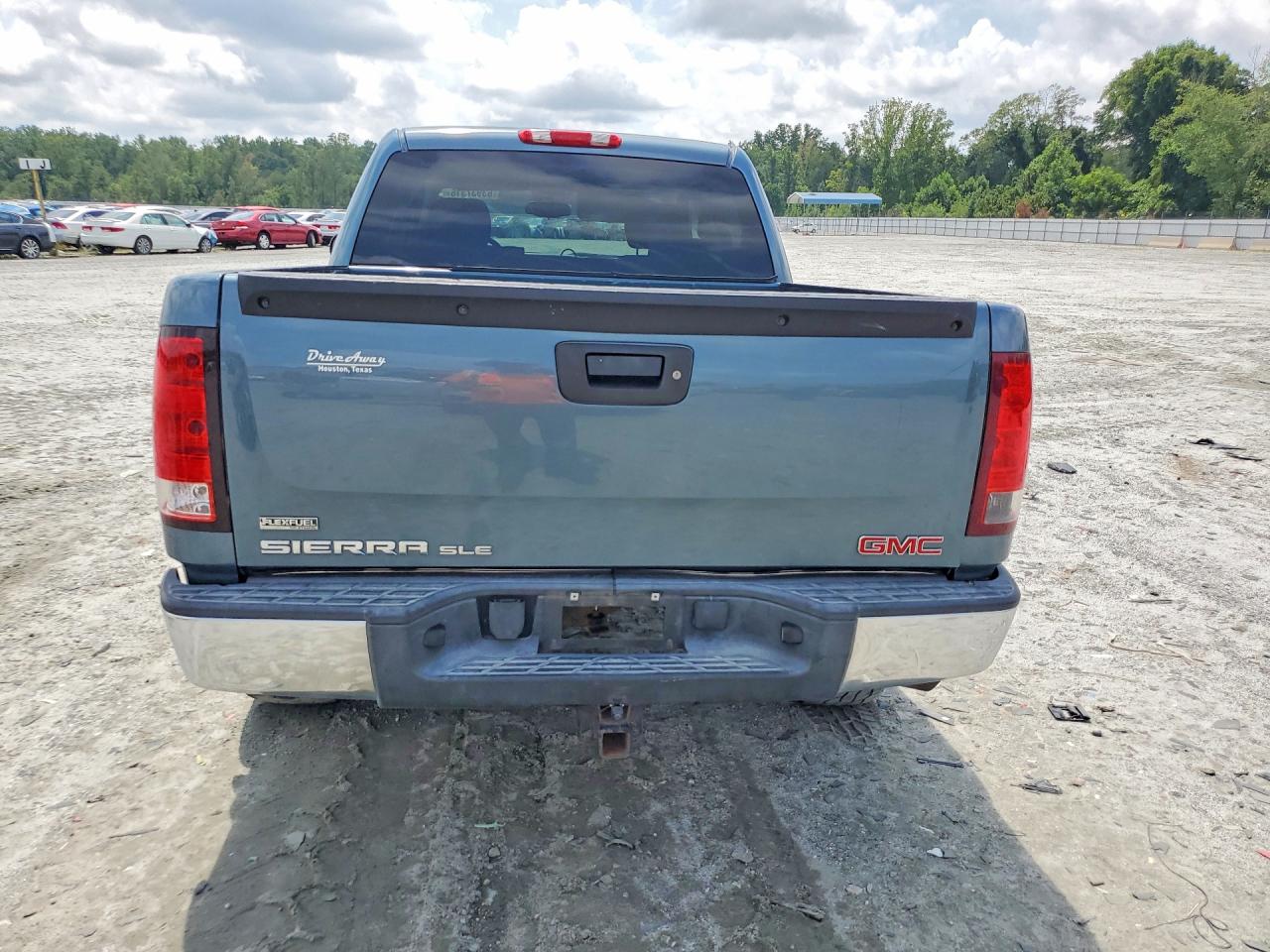 2010 Gmc Sierra C1500 Sle Blue vin: 3GTRCVE08AG232833