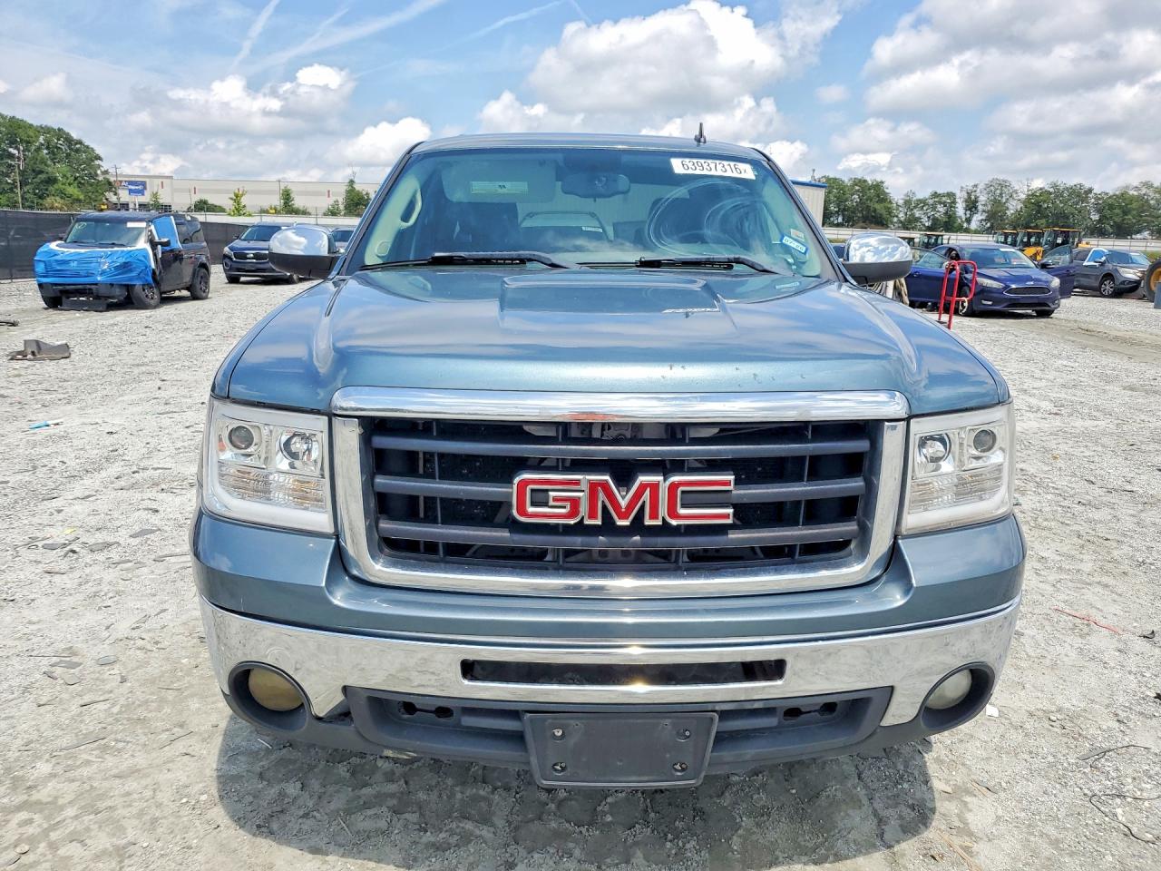 2010 Gmc Sierra C1500 Sle Blue vin: 3GTRCVE08AG232833