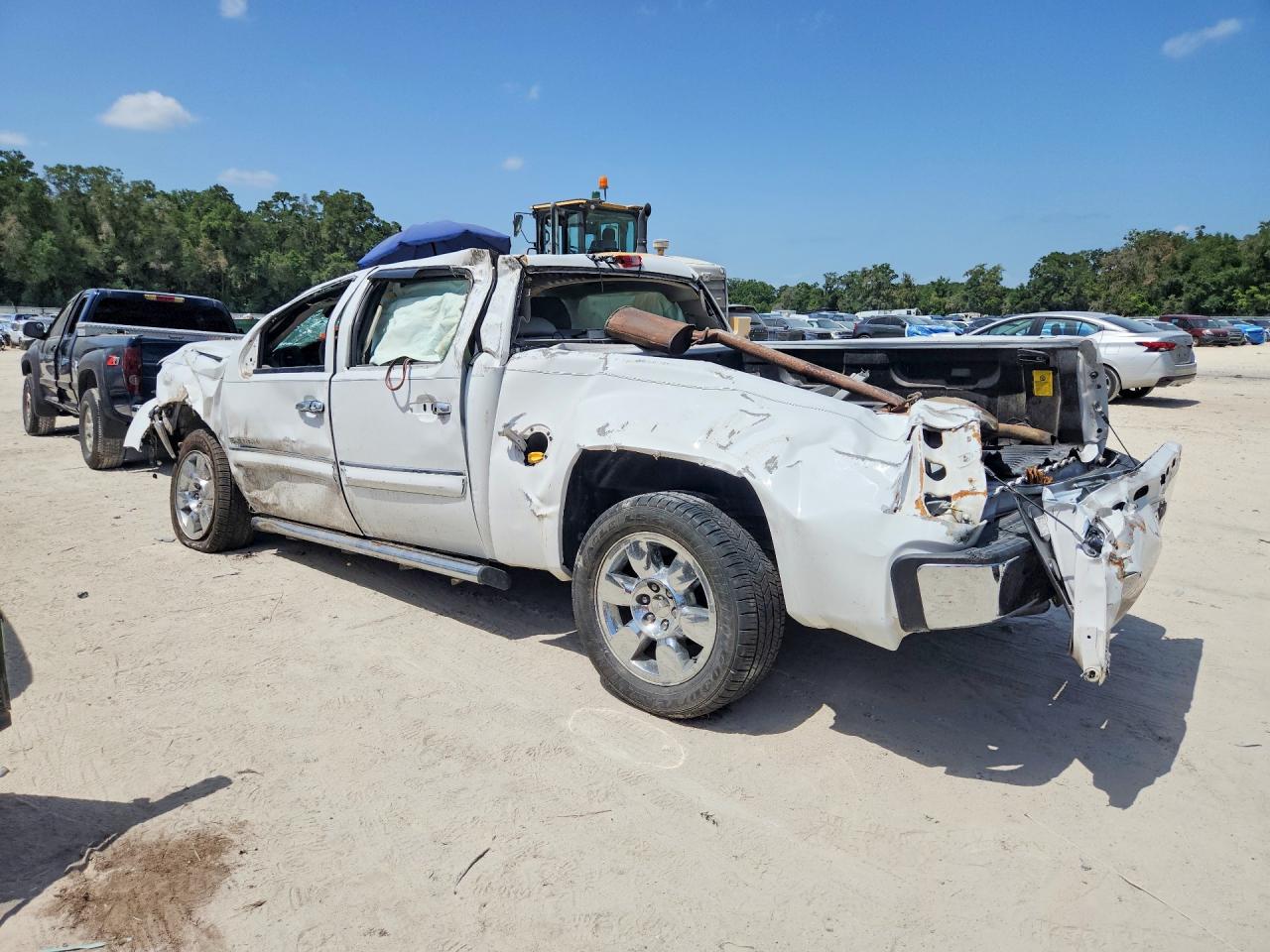 2010 Gmc Sierra C1500 Sle Белый vin: 3GTRCVE08AG280607
