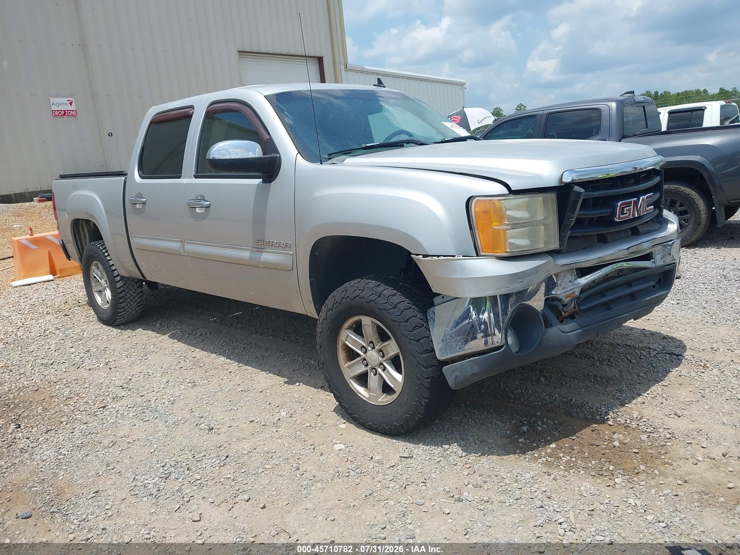2010 Gmc Sierra 1500 Sle Gray vin: 3GTRCVE0XAG117036